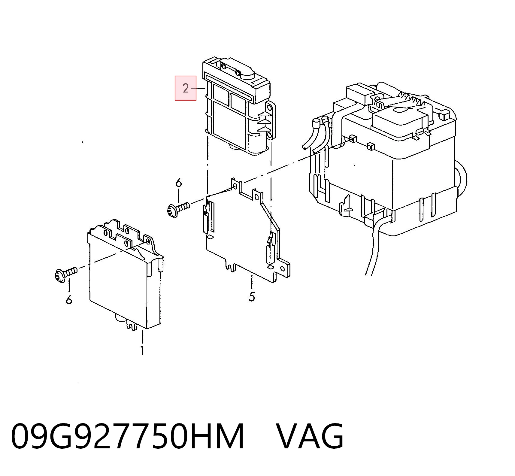 09G927750HM VAG 