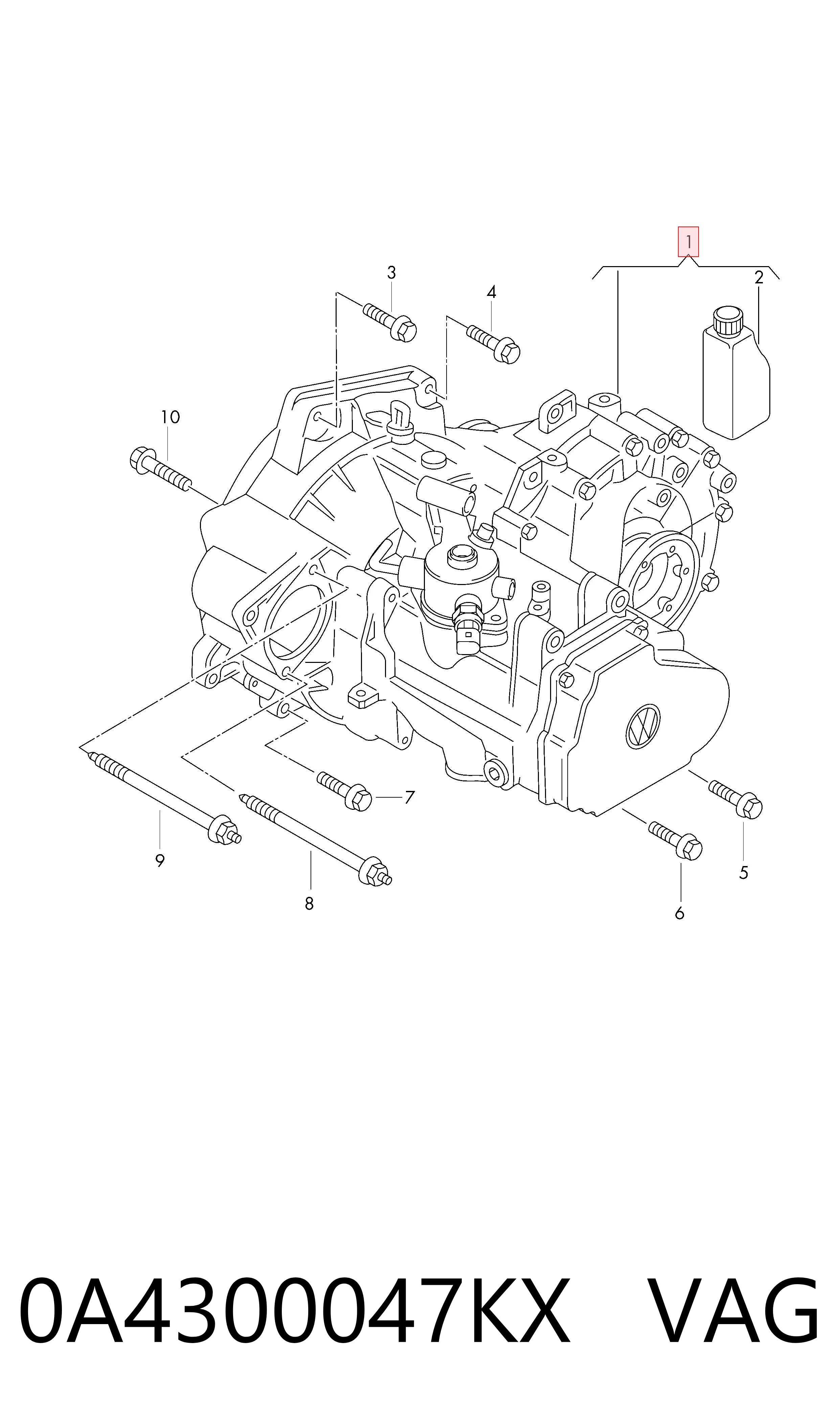 КПП в сборе на Skoda Octavia III A7 5E3, NL3, NR3