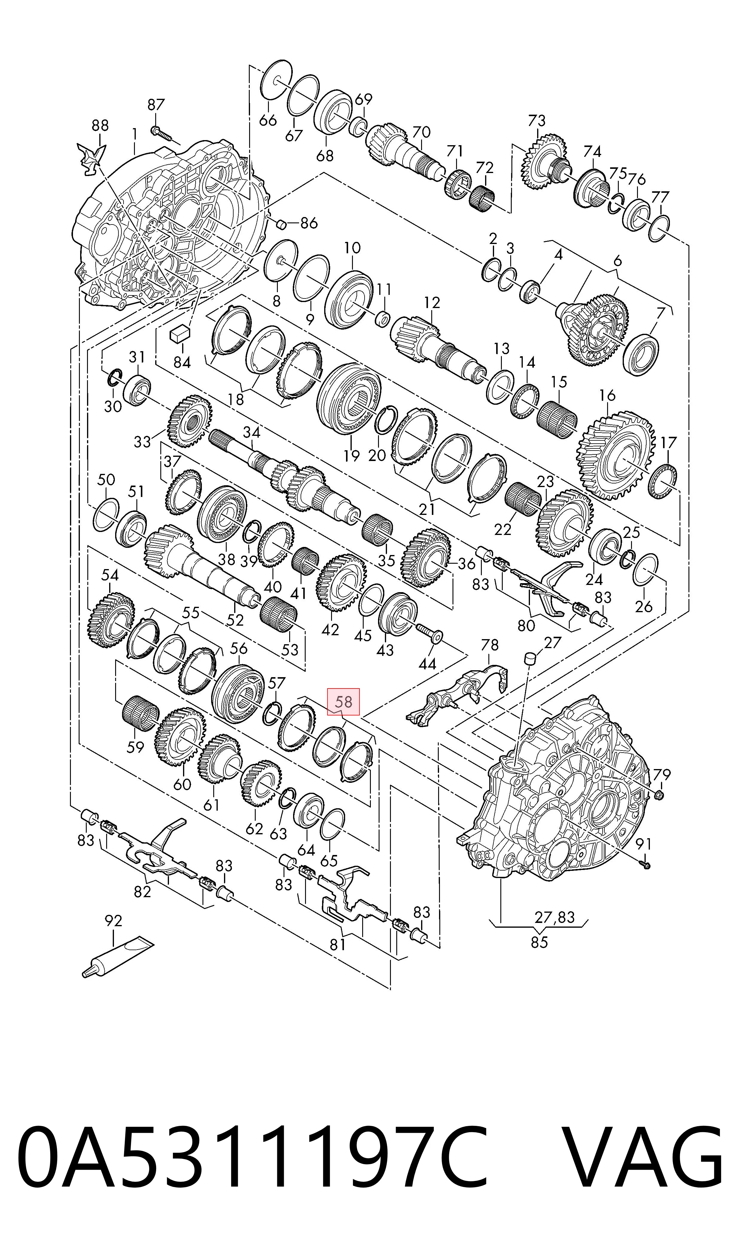 0A5311197C VAG 