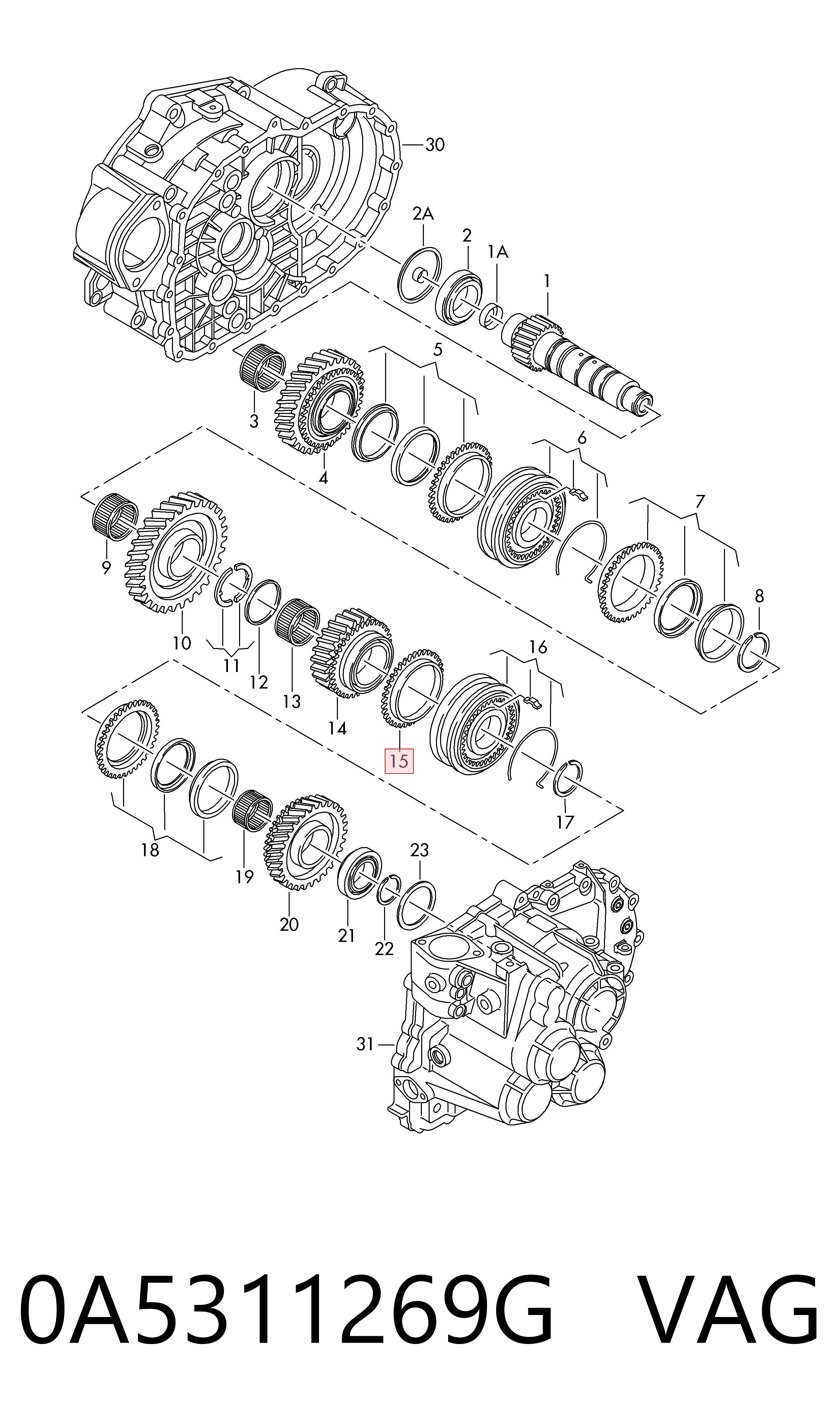 0A5311269G VAG 