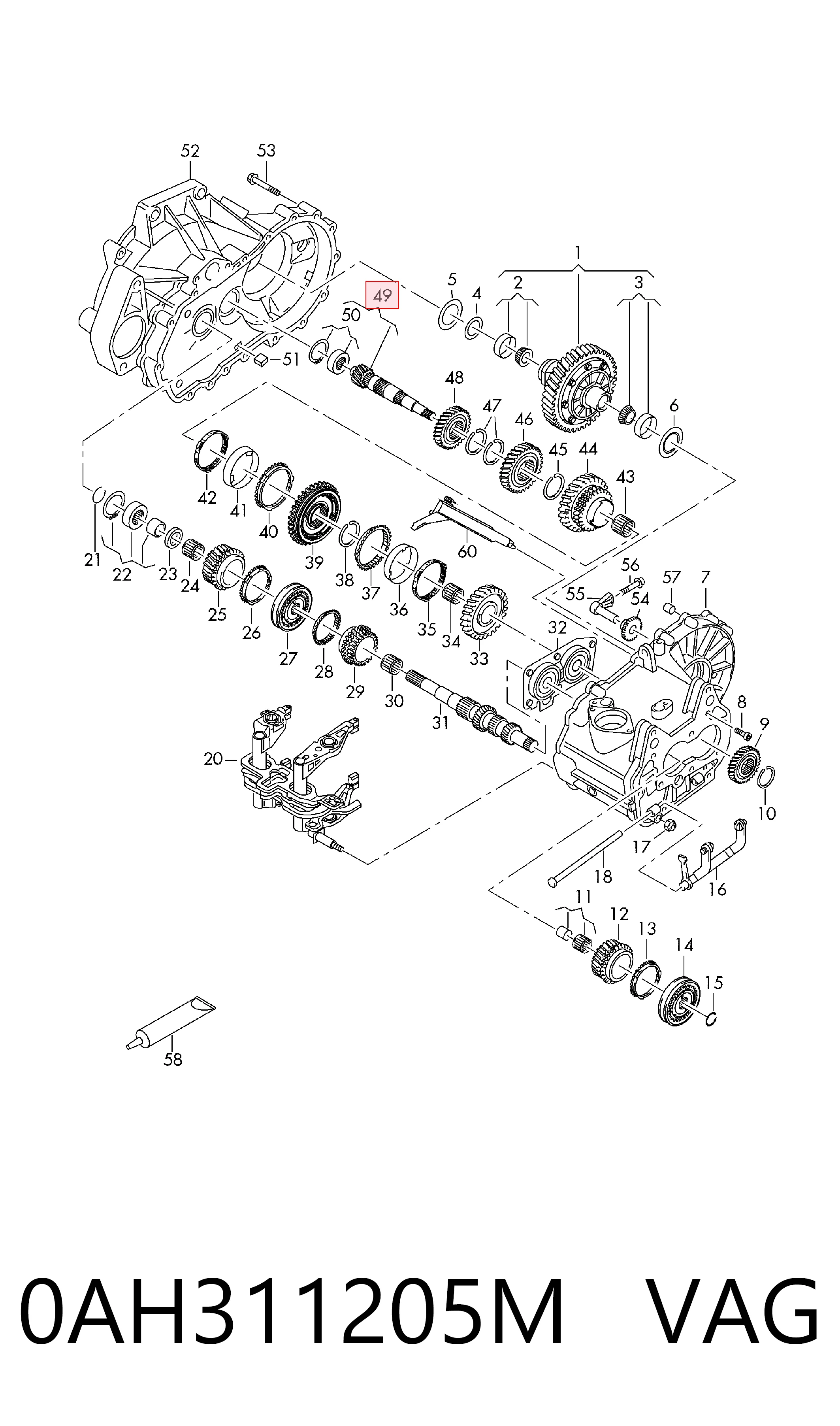  VAG 0AH311205M цена, от 566.53 USD