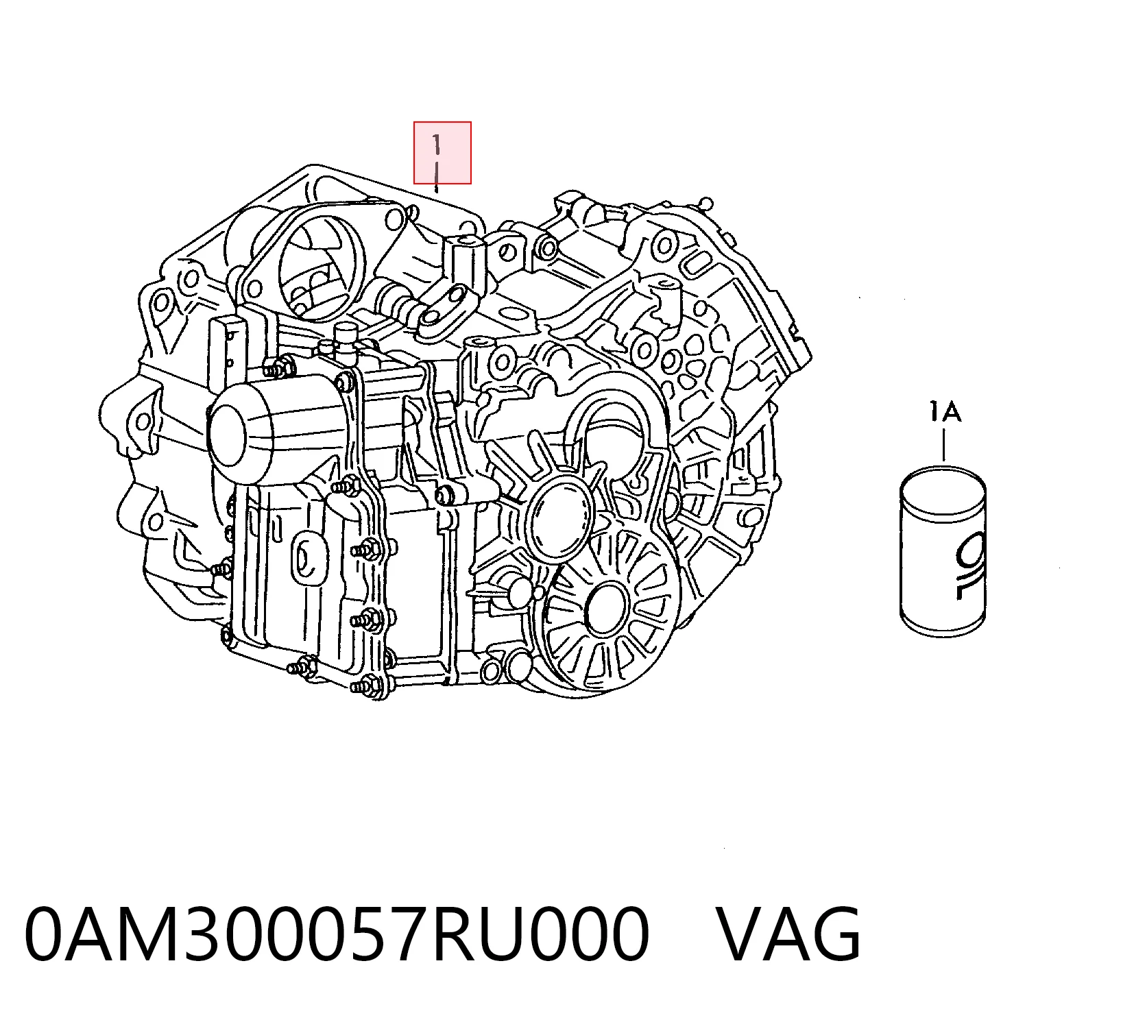 0AM300057RU000 VAG