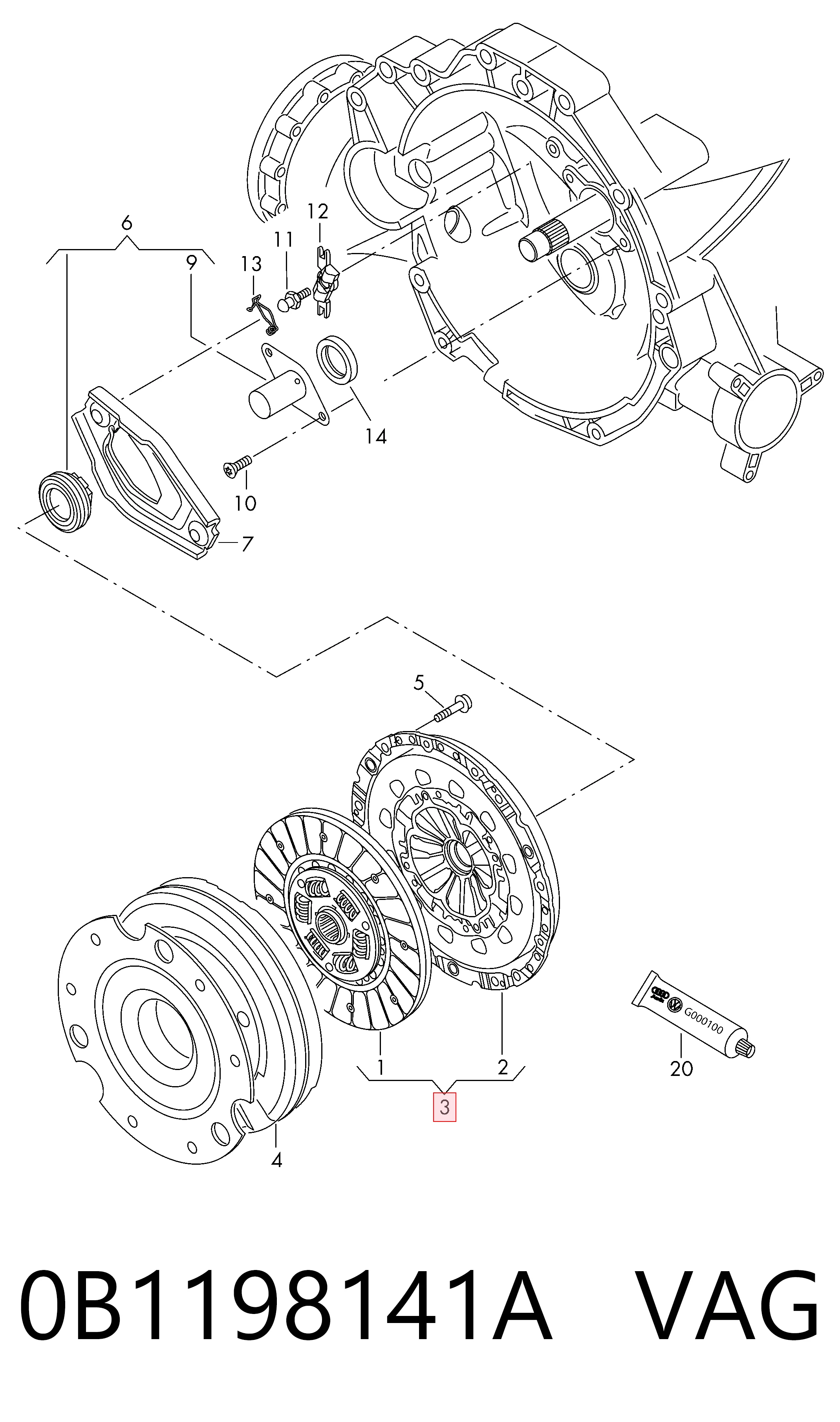 0B1198141A VAG