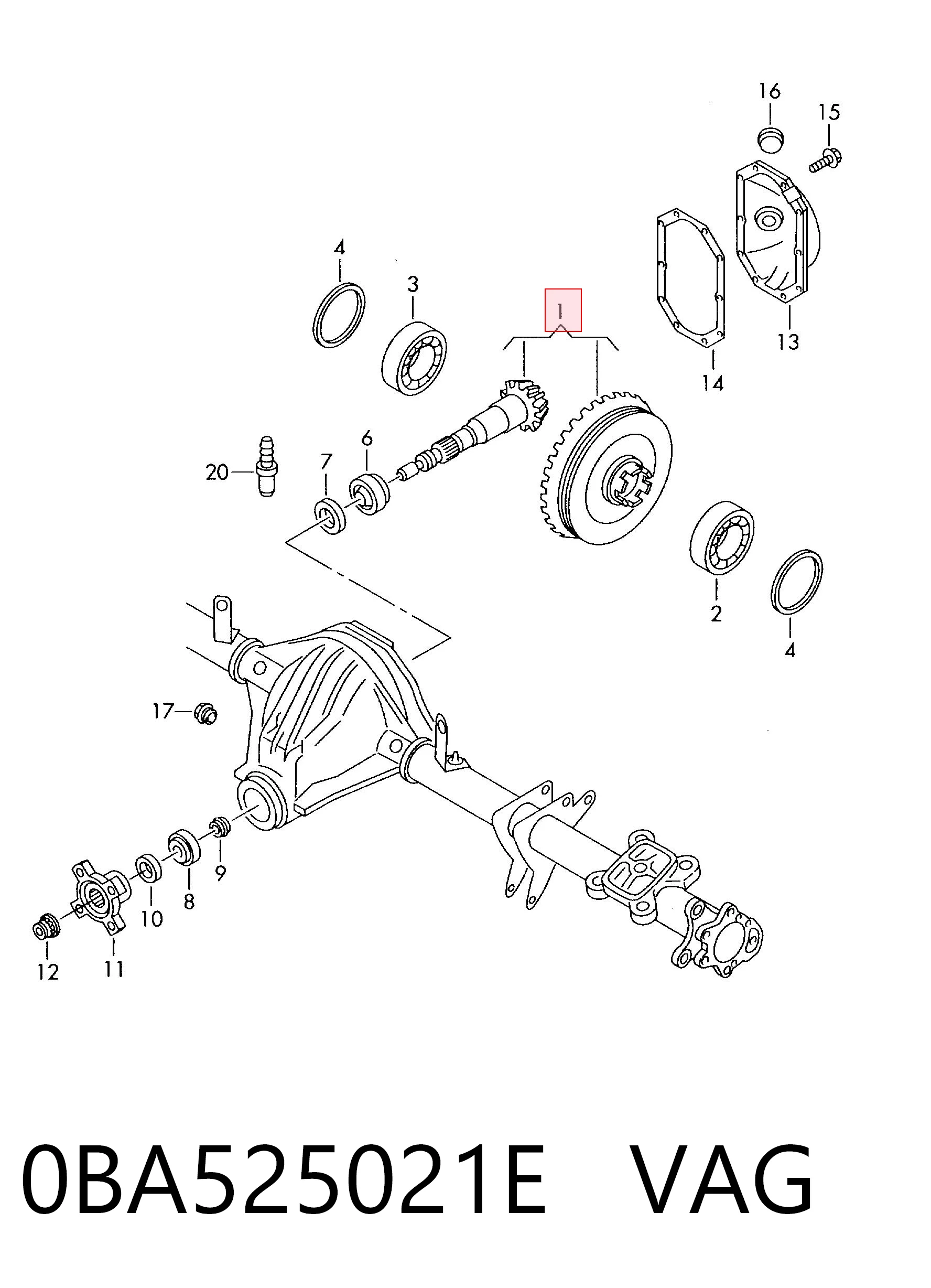 0BA525021E VAG 