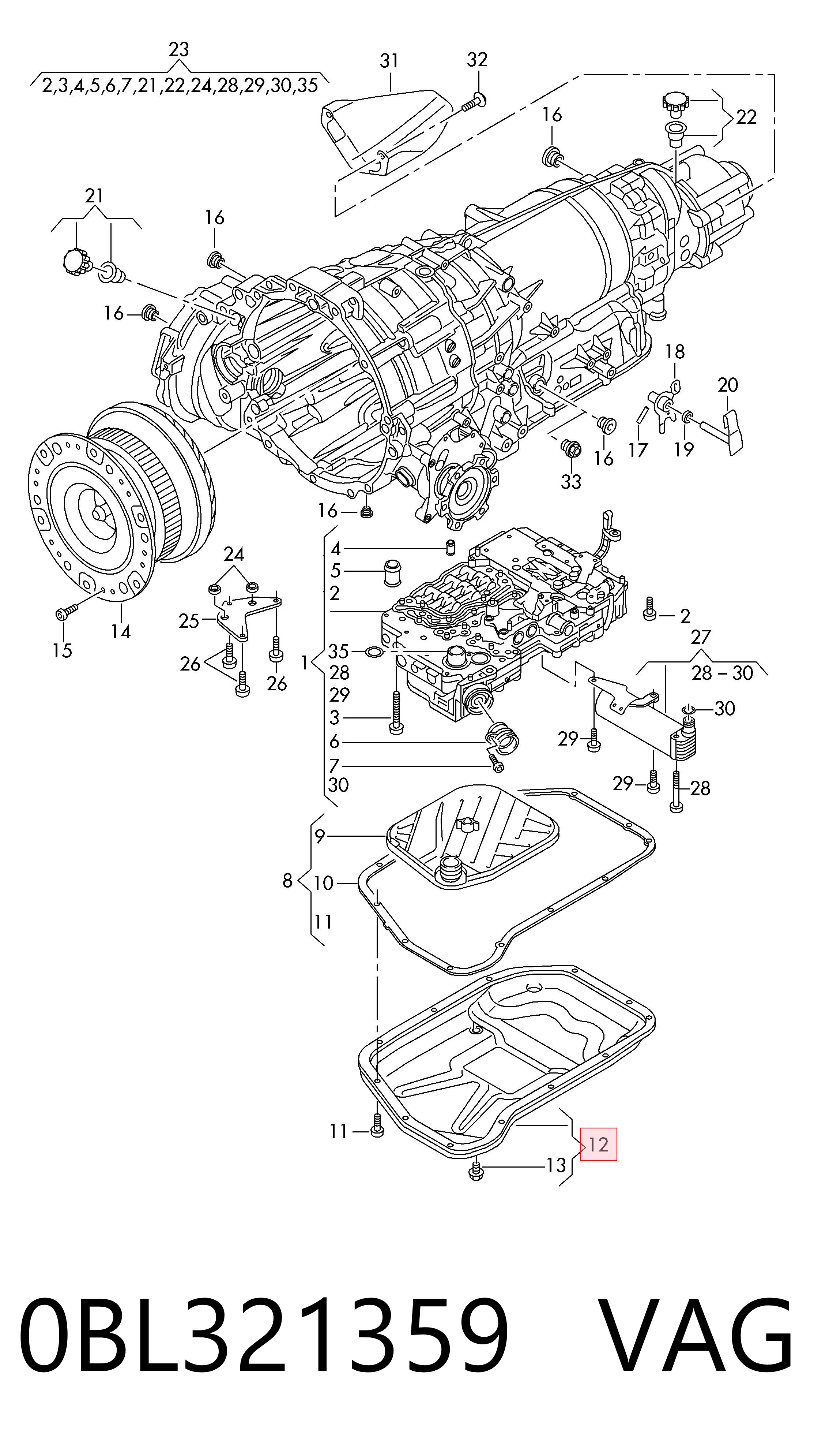 0501201918 ZF Parts 