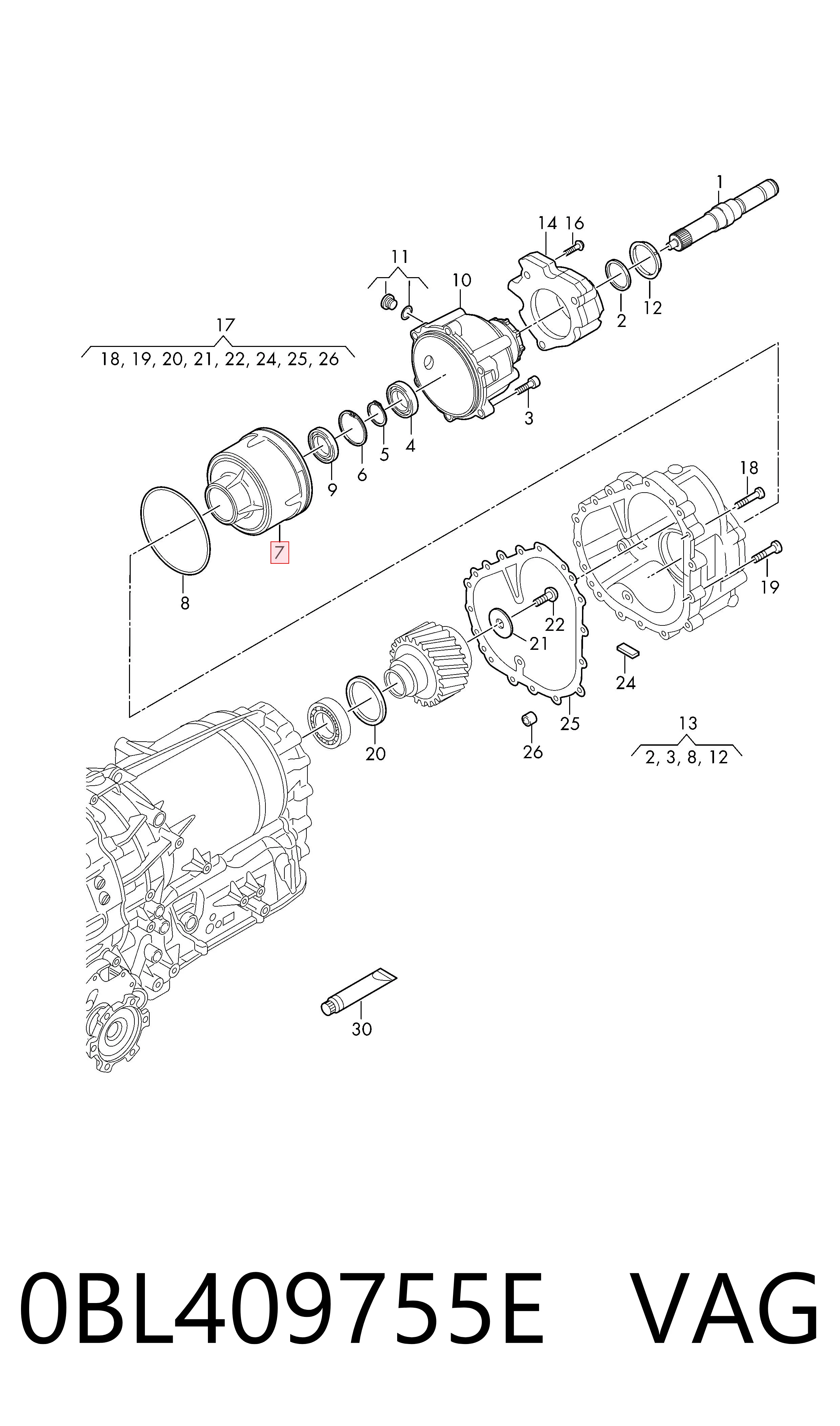  Bentley 0BL409755E