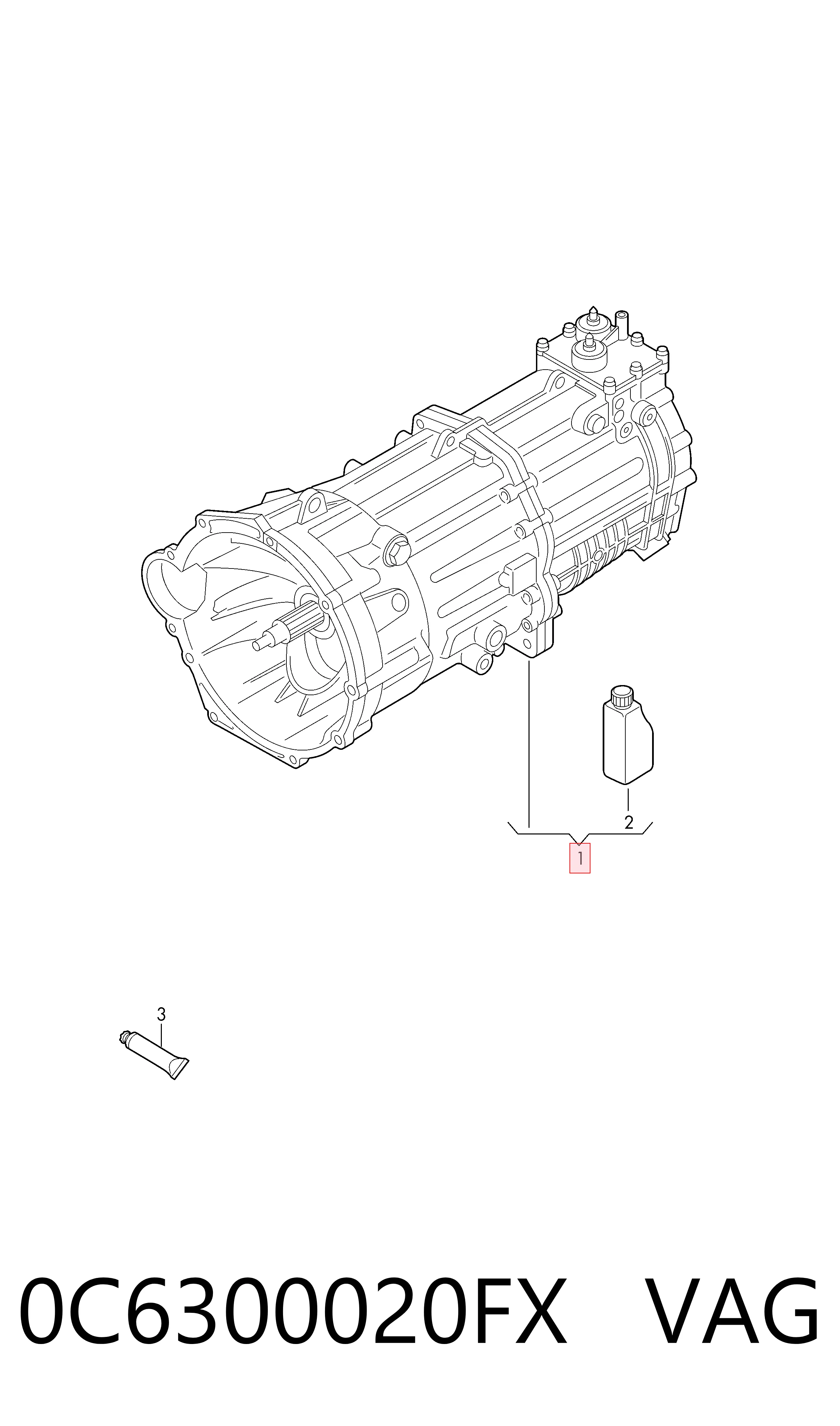 КПП в сборе на Volkswagen AMAROK  2HA, 2HB, S1B, S6B, S7A, S7B