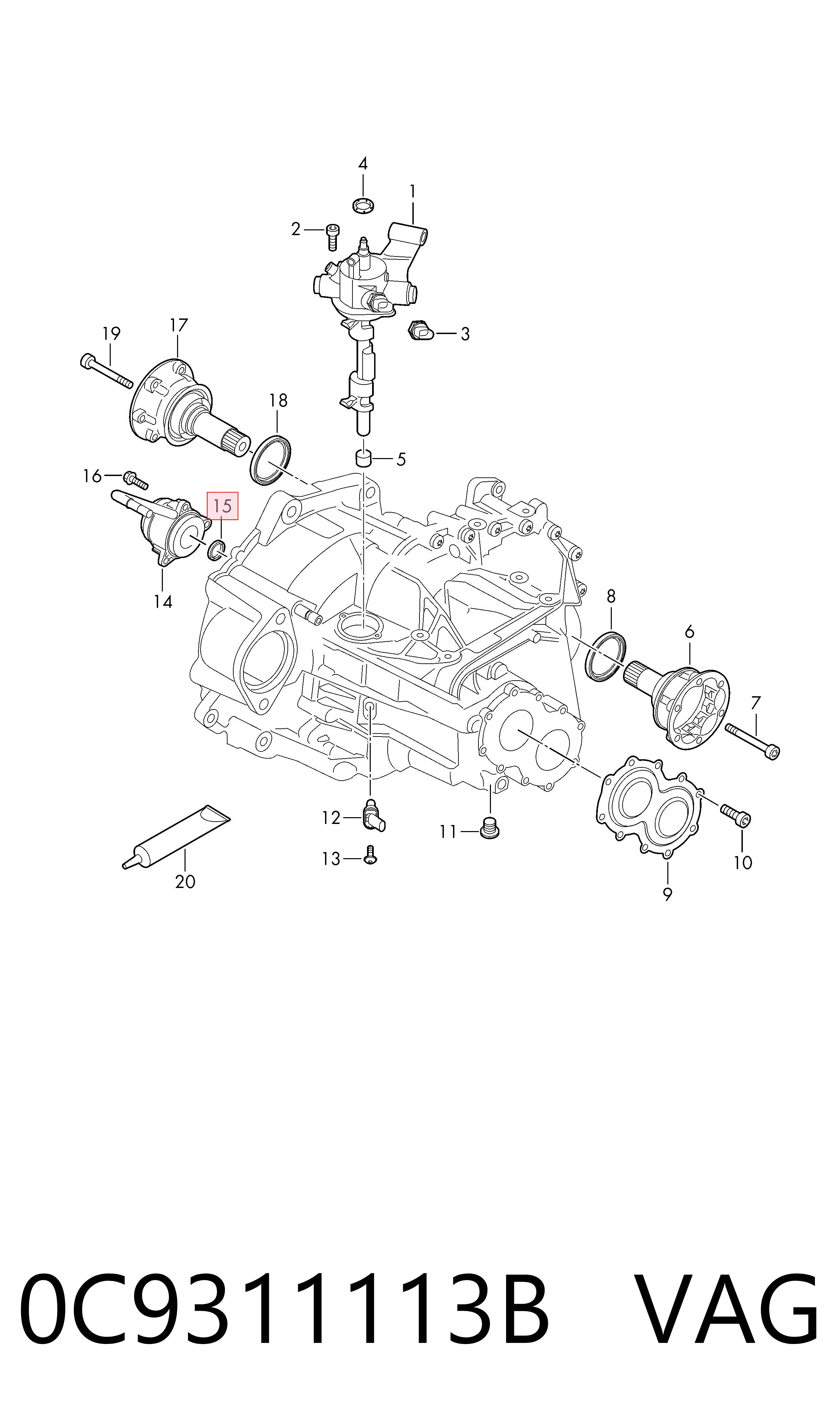 0C9311113B VAG 