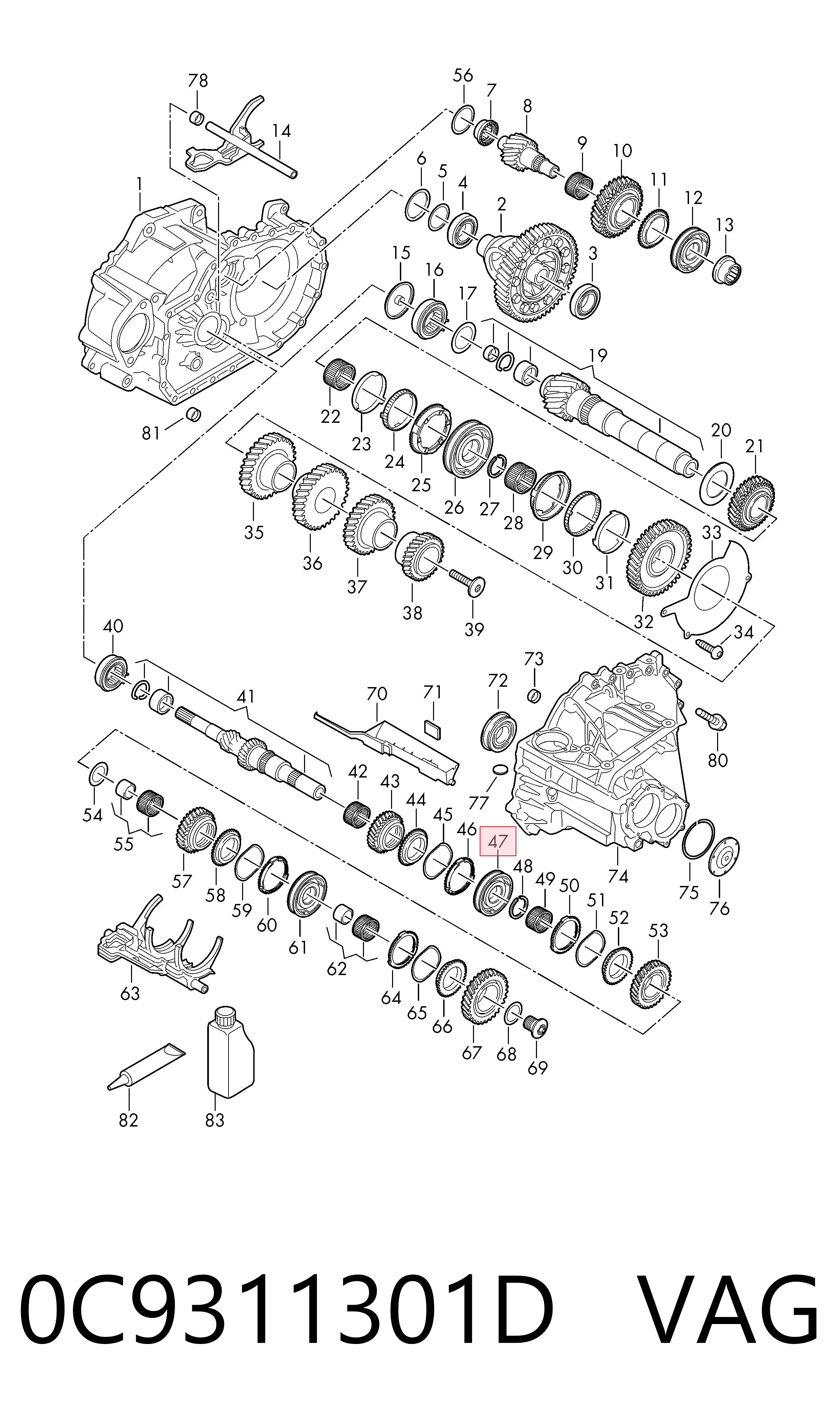  VAG 0C9311301D цена, от 309.39 USD