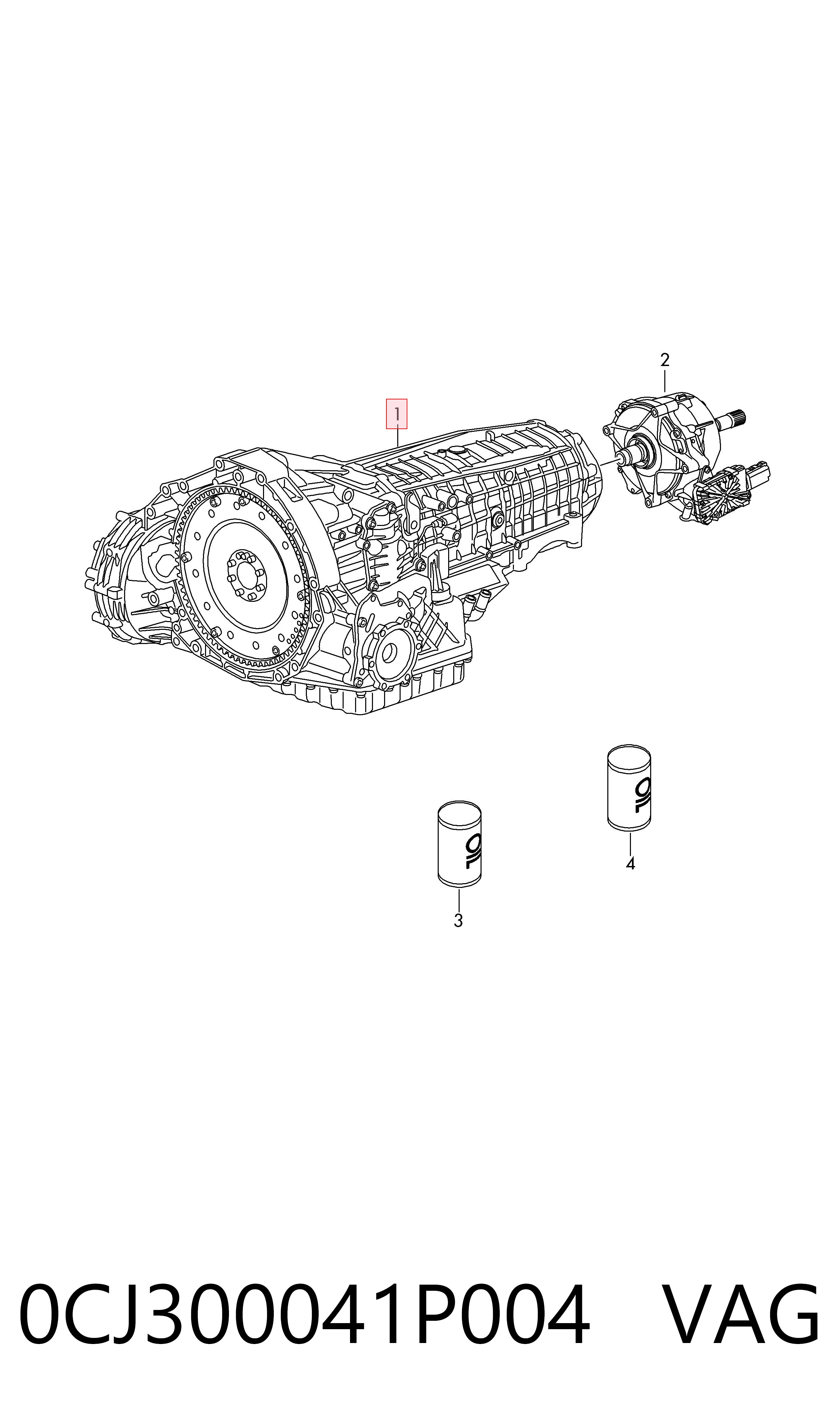 Коробка передач автомат Audi Q5 внедорожник (FYB, FYG) (2016 - 2026) цена, от 1140.25 USD