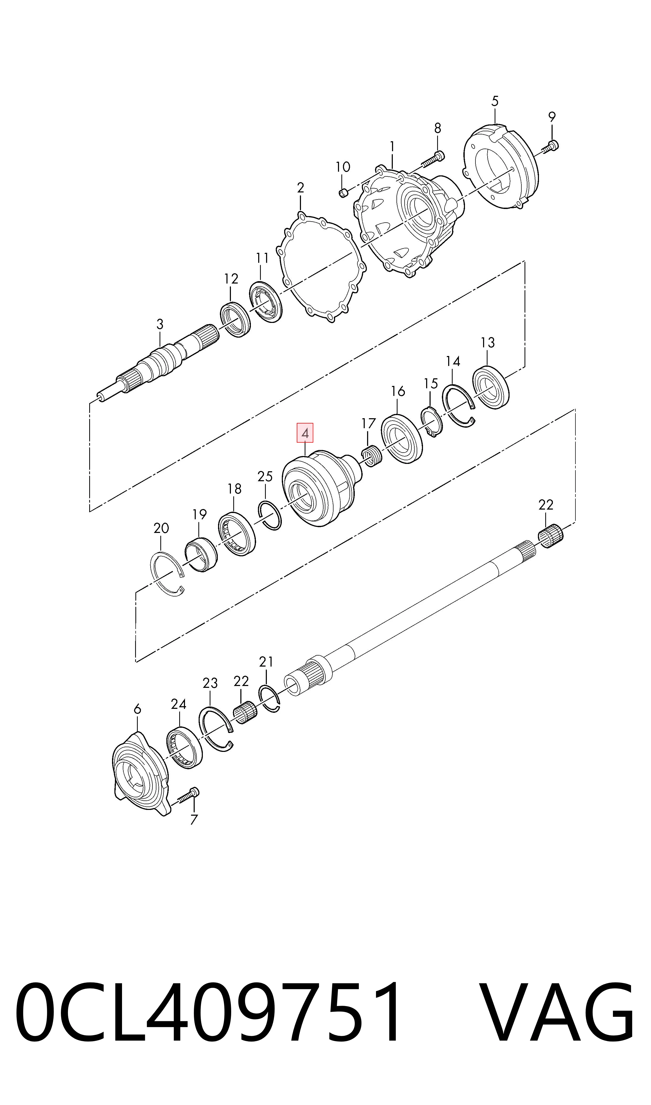 Купить 0CL409751 VAG 