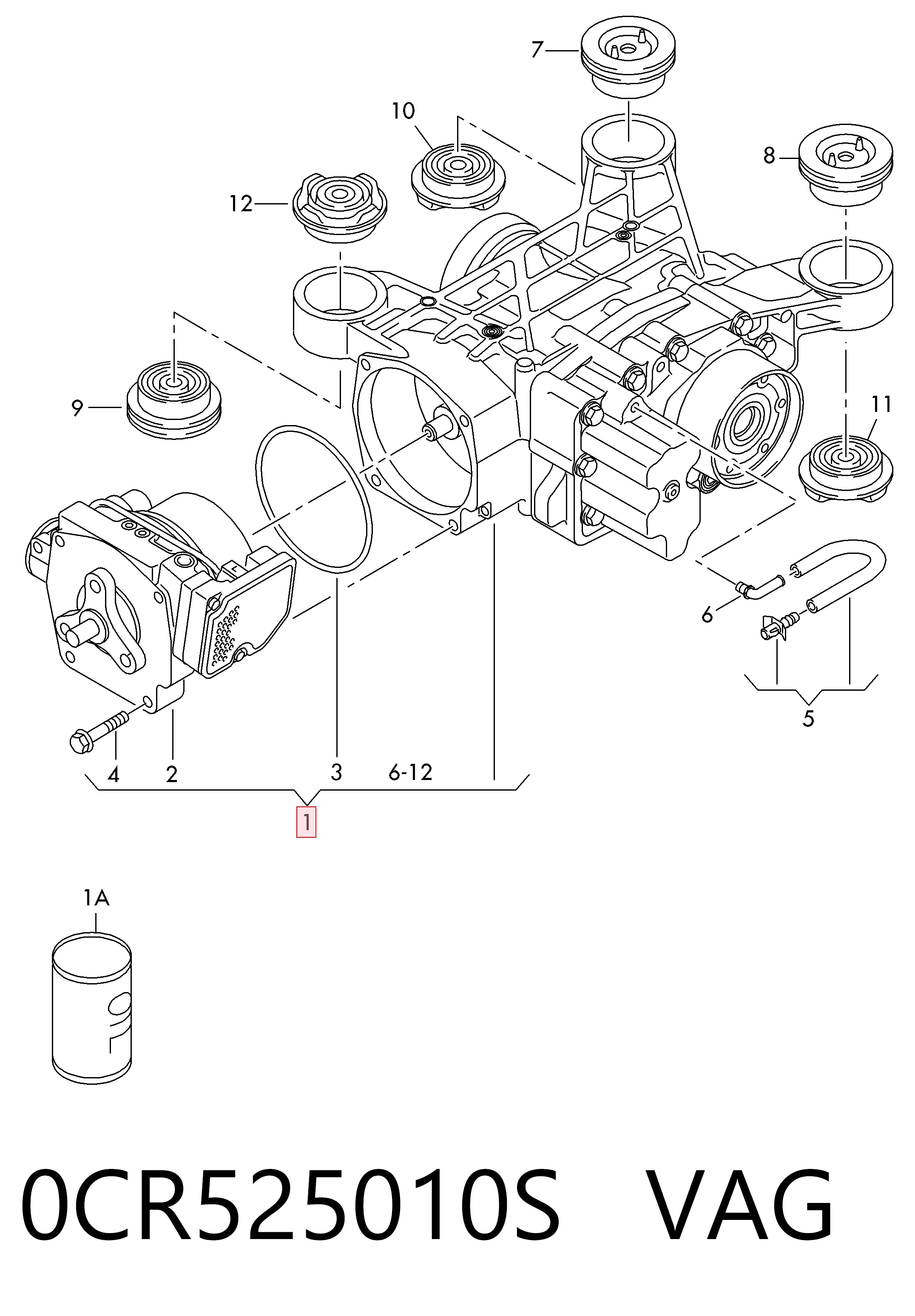 0CR525010S VAG 