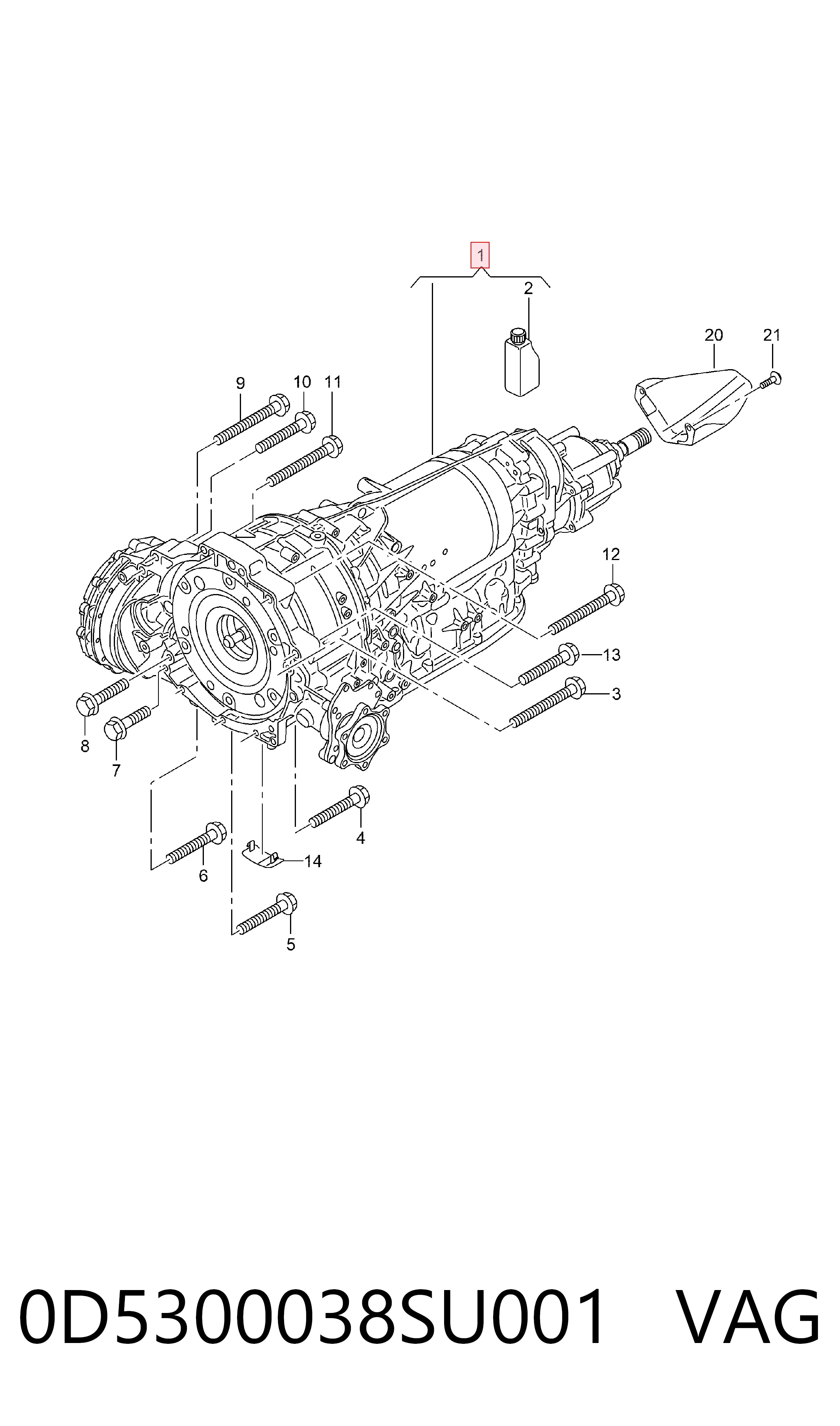Коробка передач автомат Volkswagen Touareg III внедорожник (CR7, RC8) (2017 - 2026) цена, от 3650.79 USD