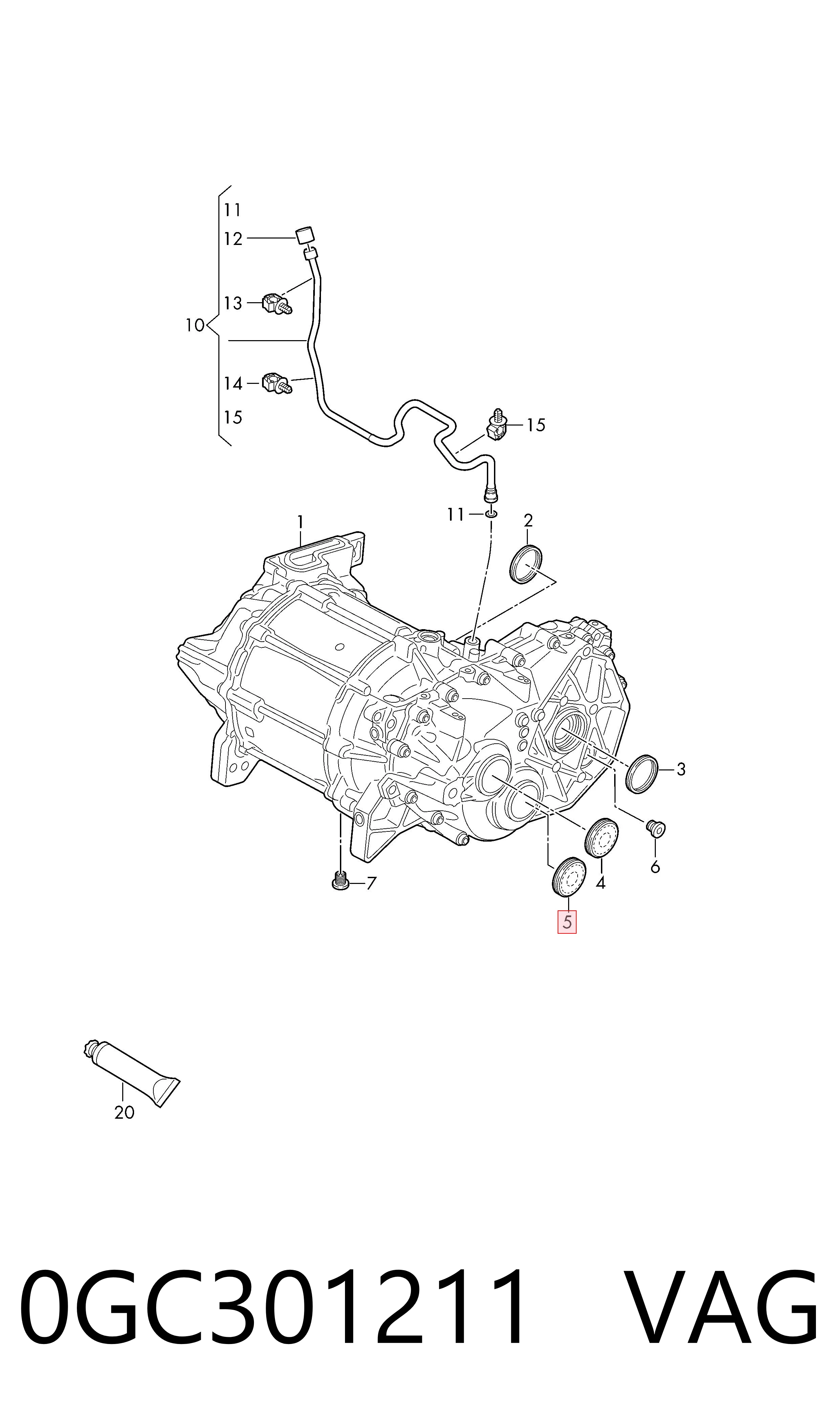 0GC301211 VAG 