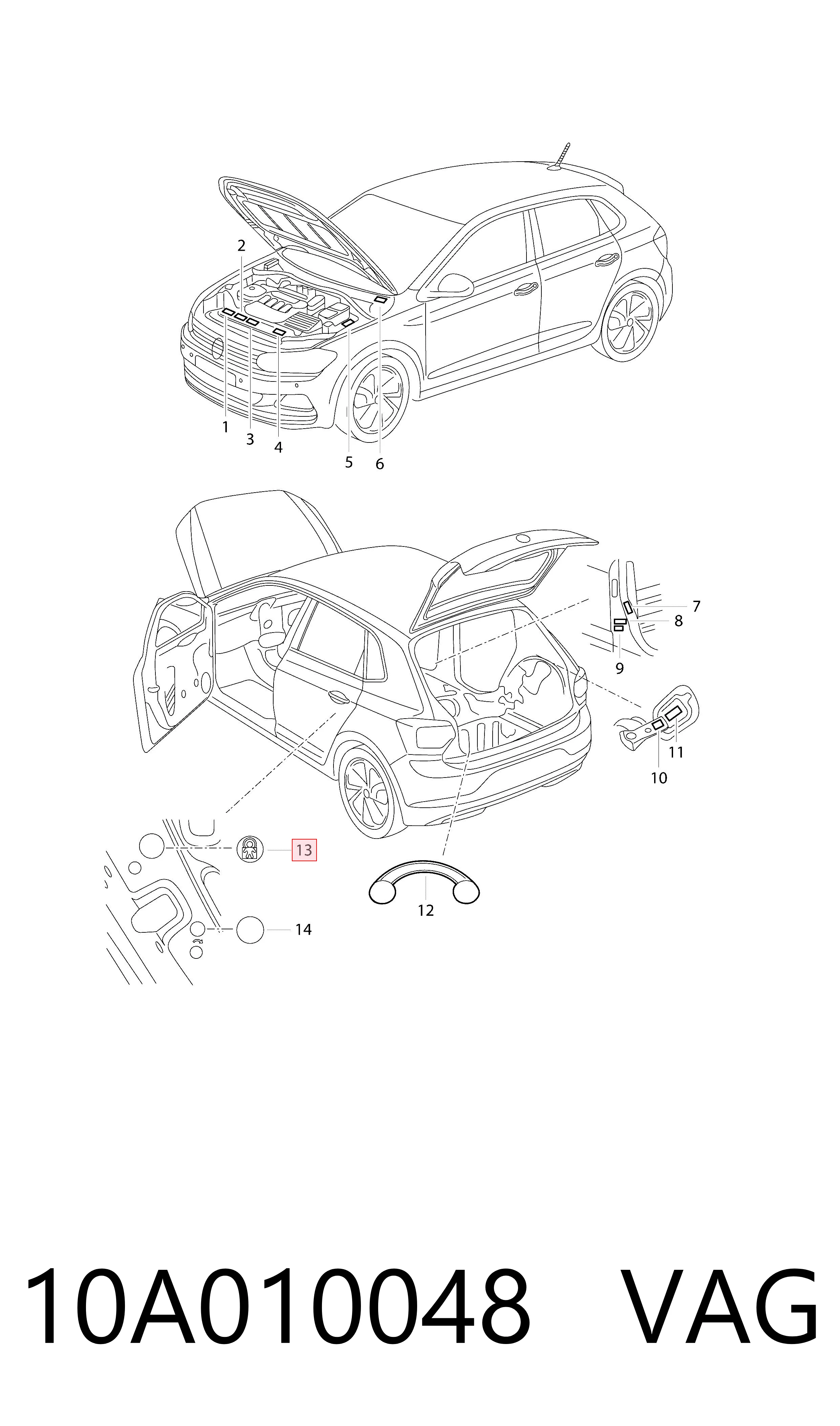 10A010048 VAG 