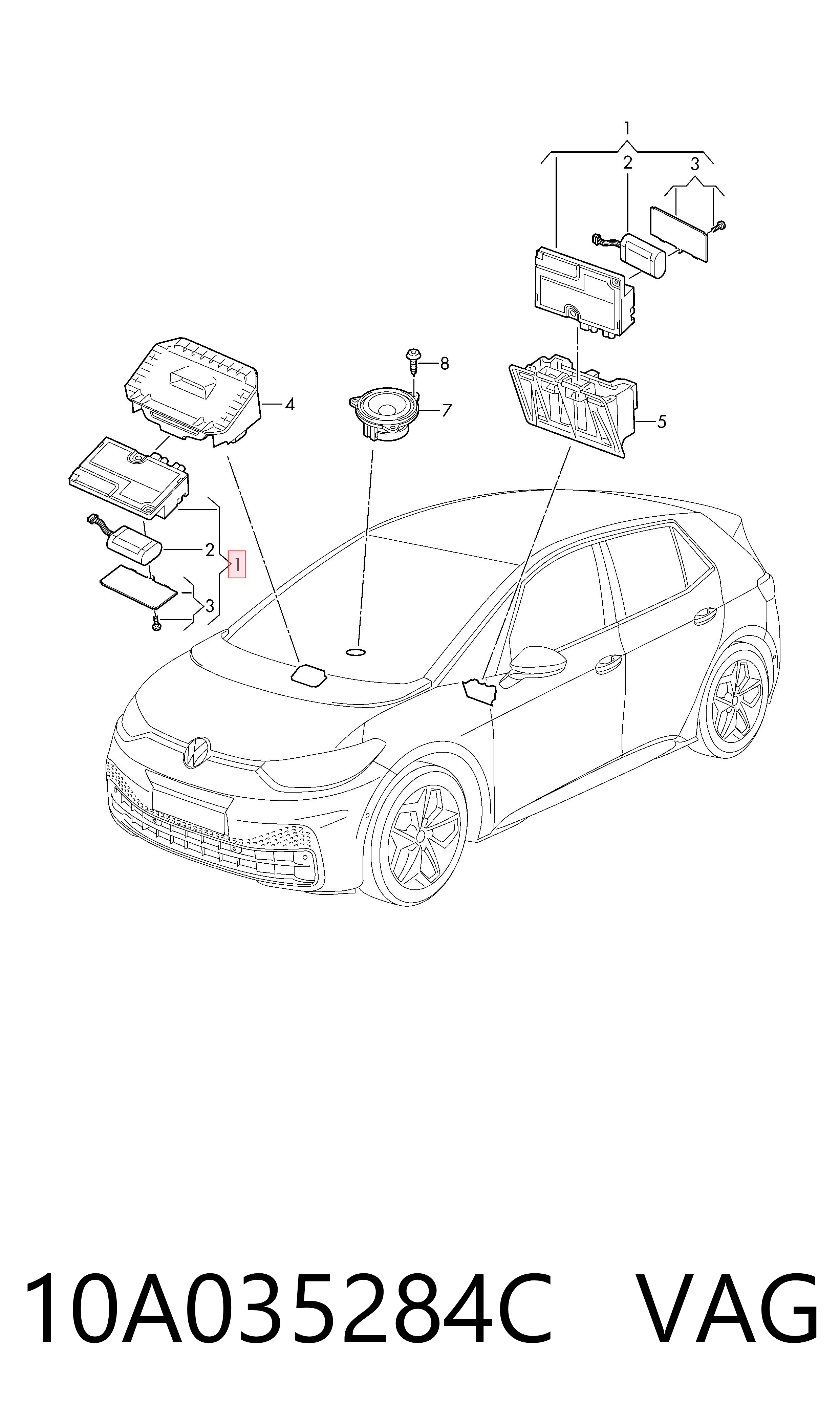  VAG 10A035284C цена, от 361.08 USD