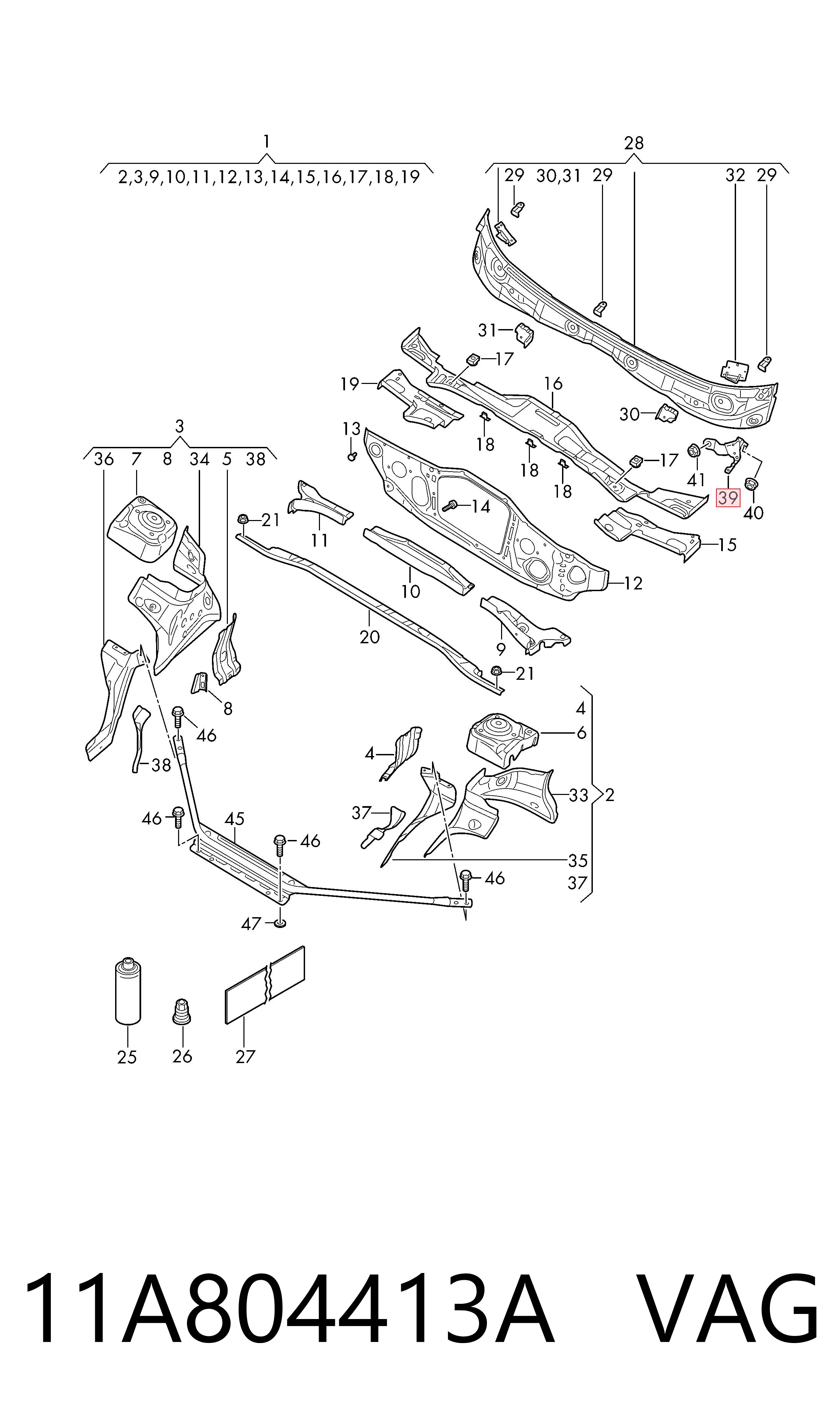 11A804413A VAG 