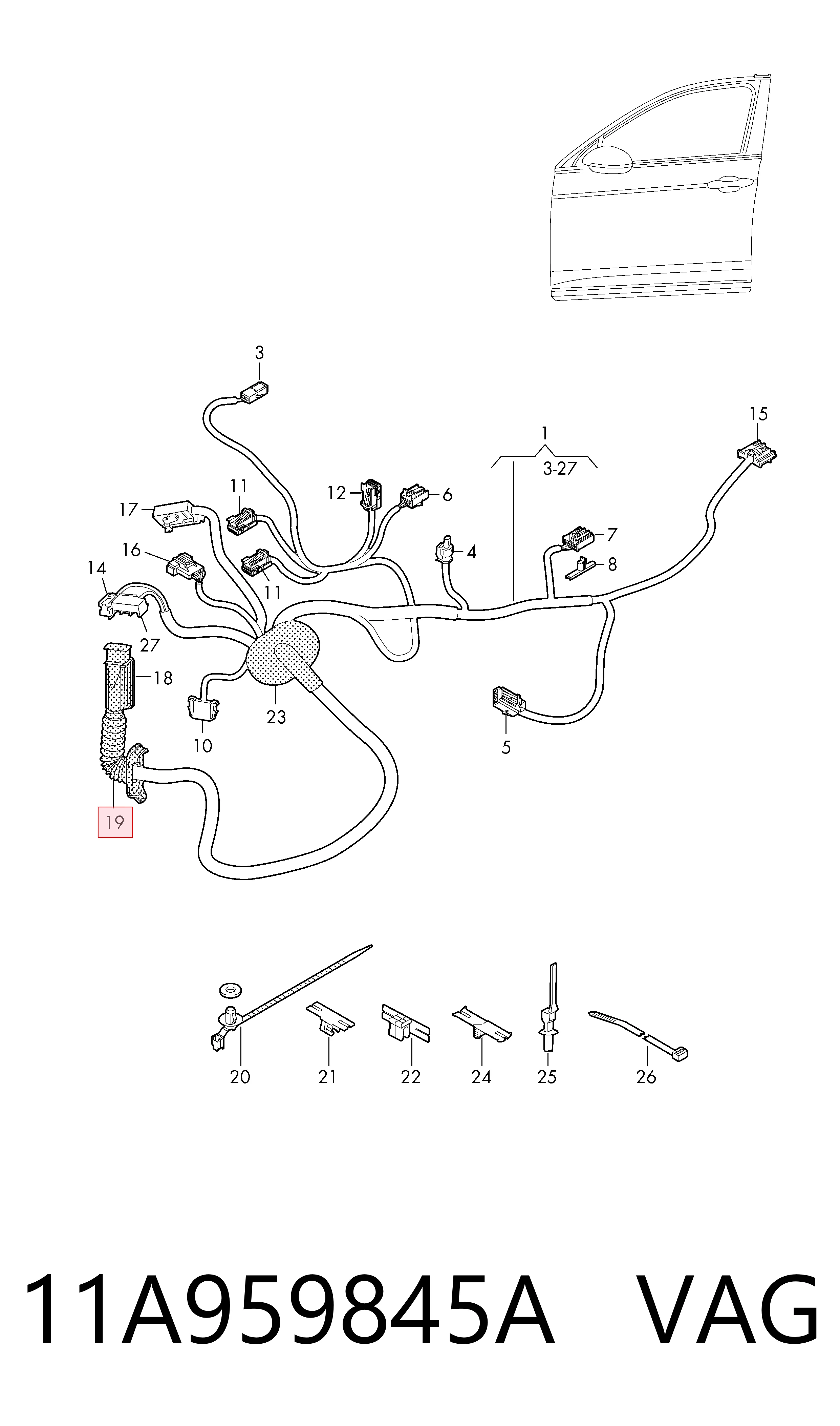 11A959845A VAG 