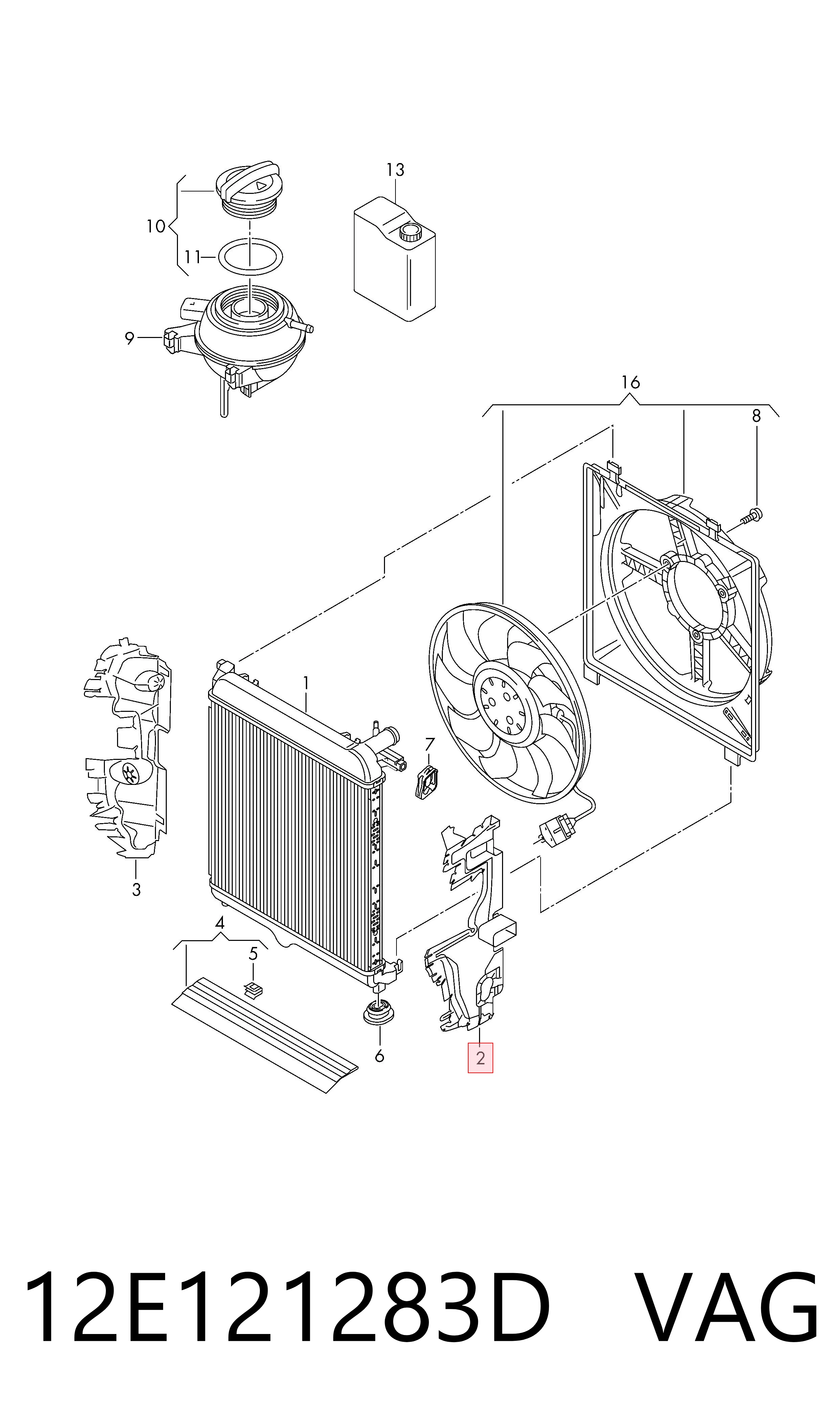 12E121283D VAG