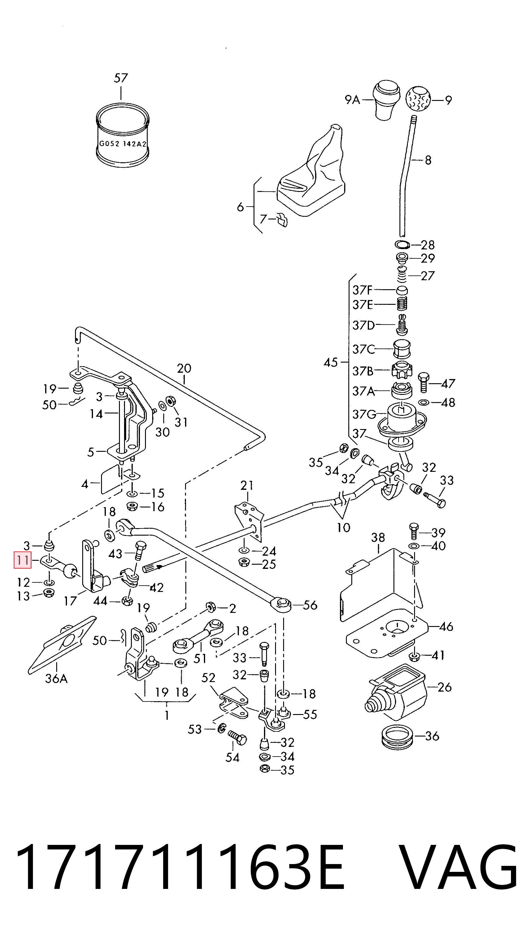 171711163E VAG