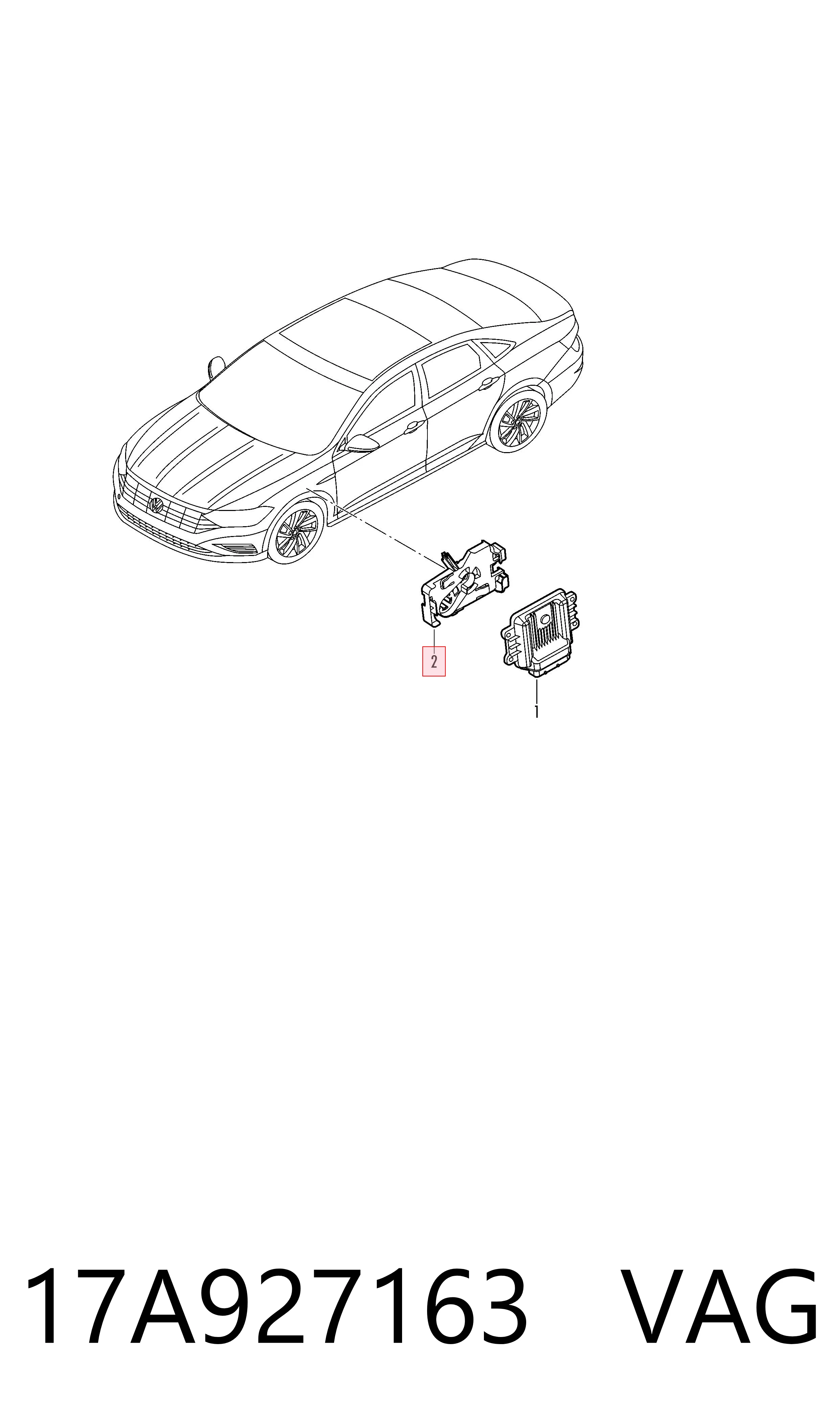 17A927163 VAG 