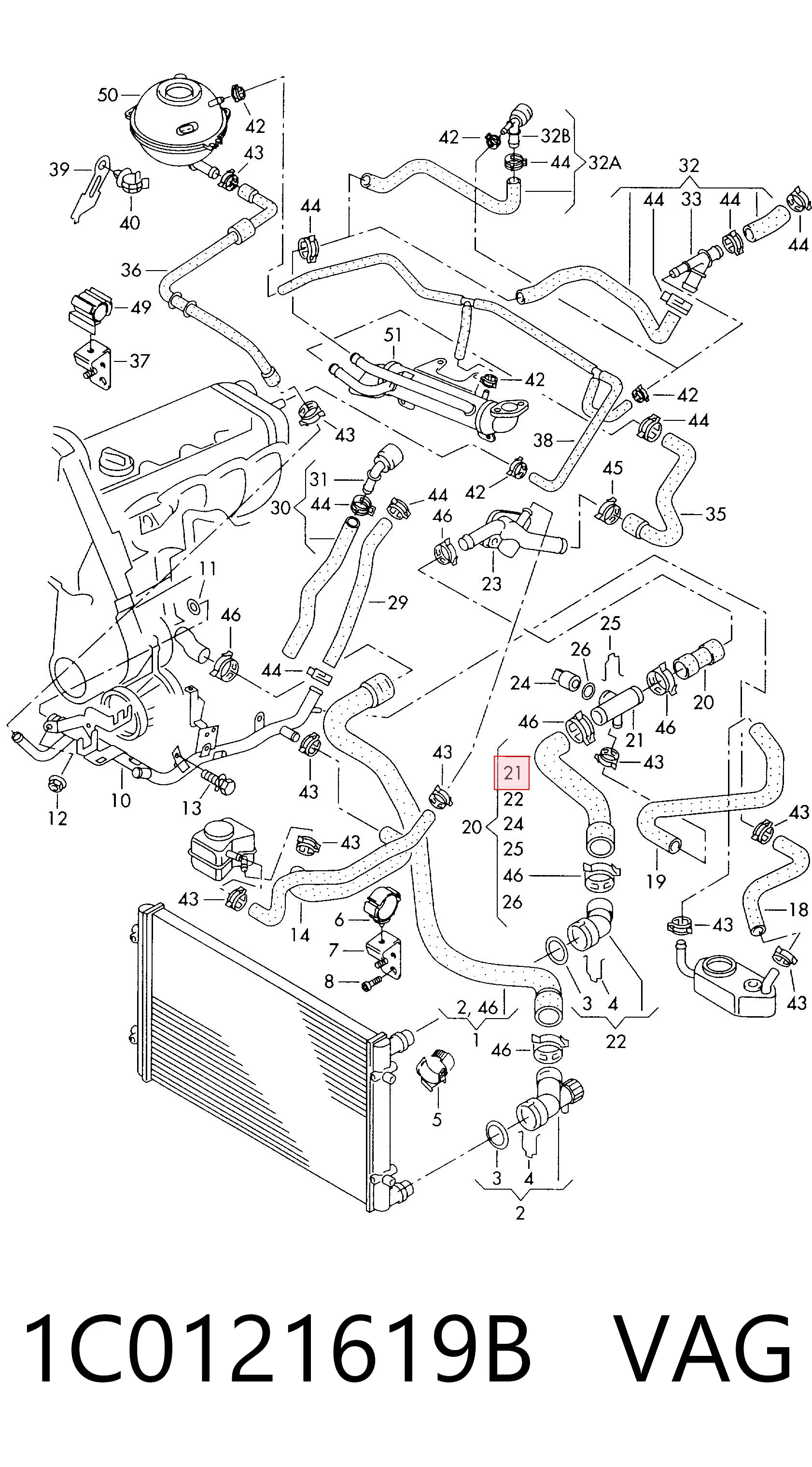 1C0121619B VAG 