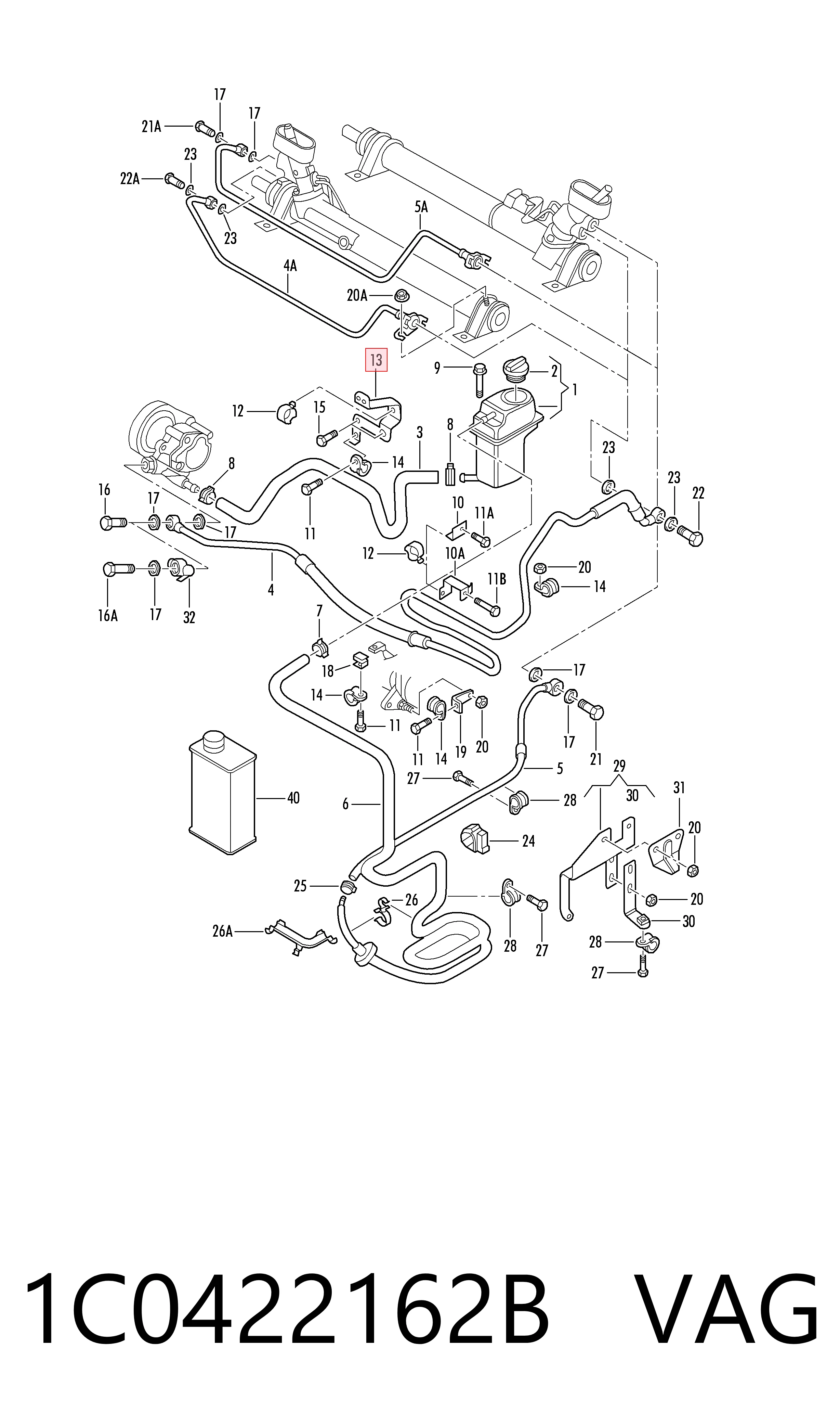 1C0422162B VAG 