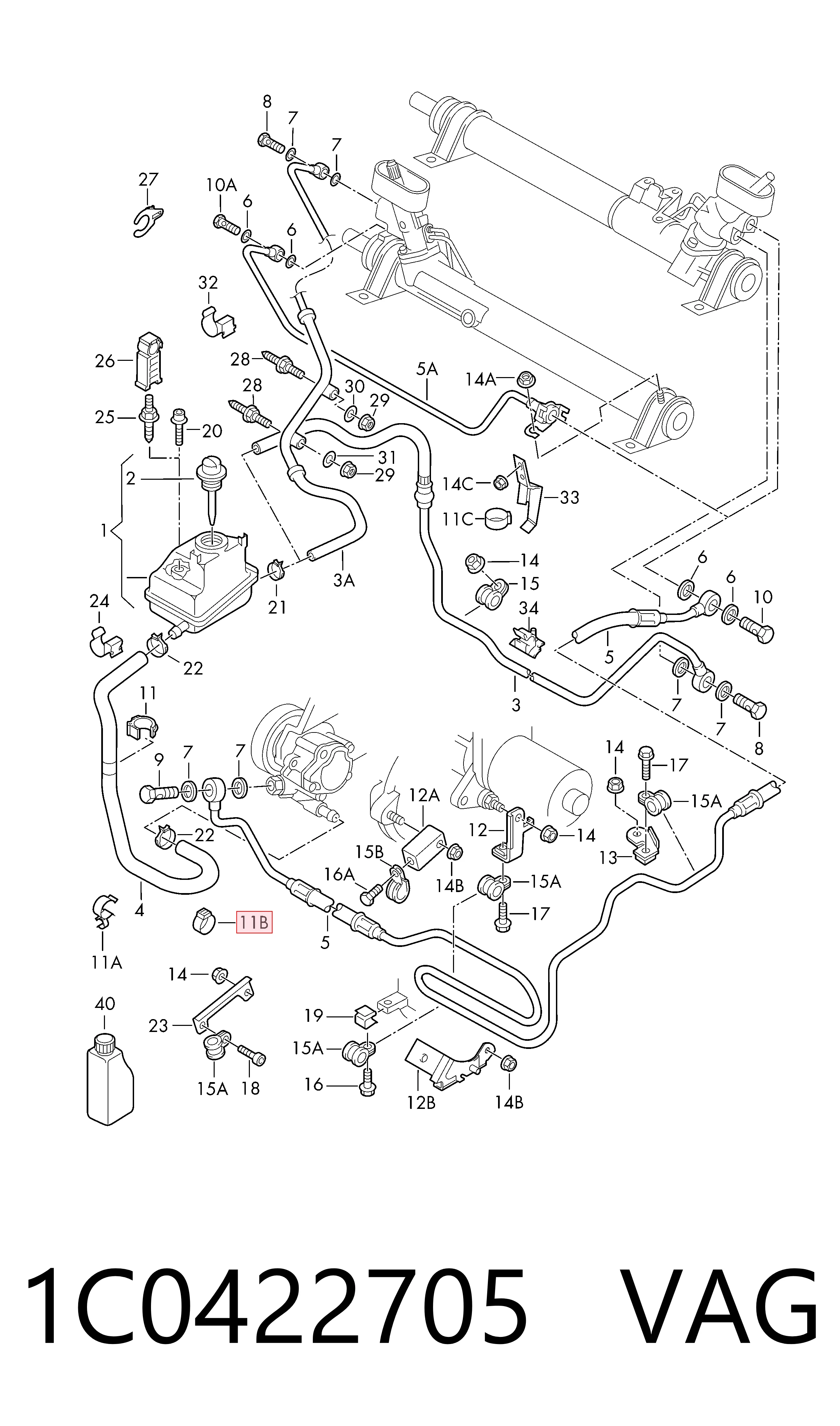 1C0422705 VAG