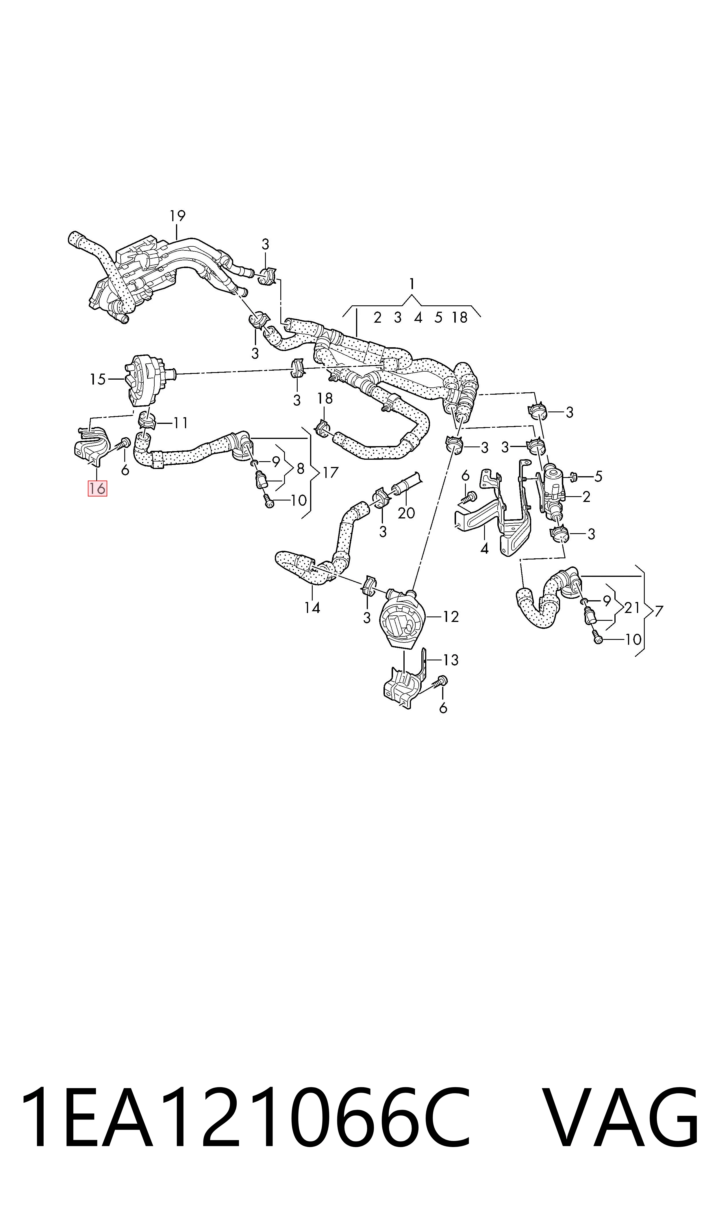 1EA121066C VAG 