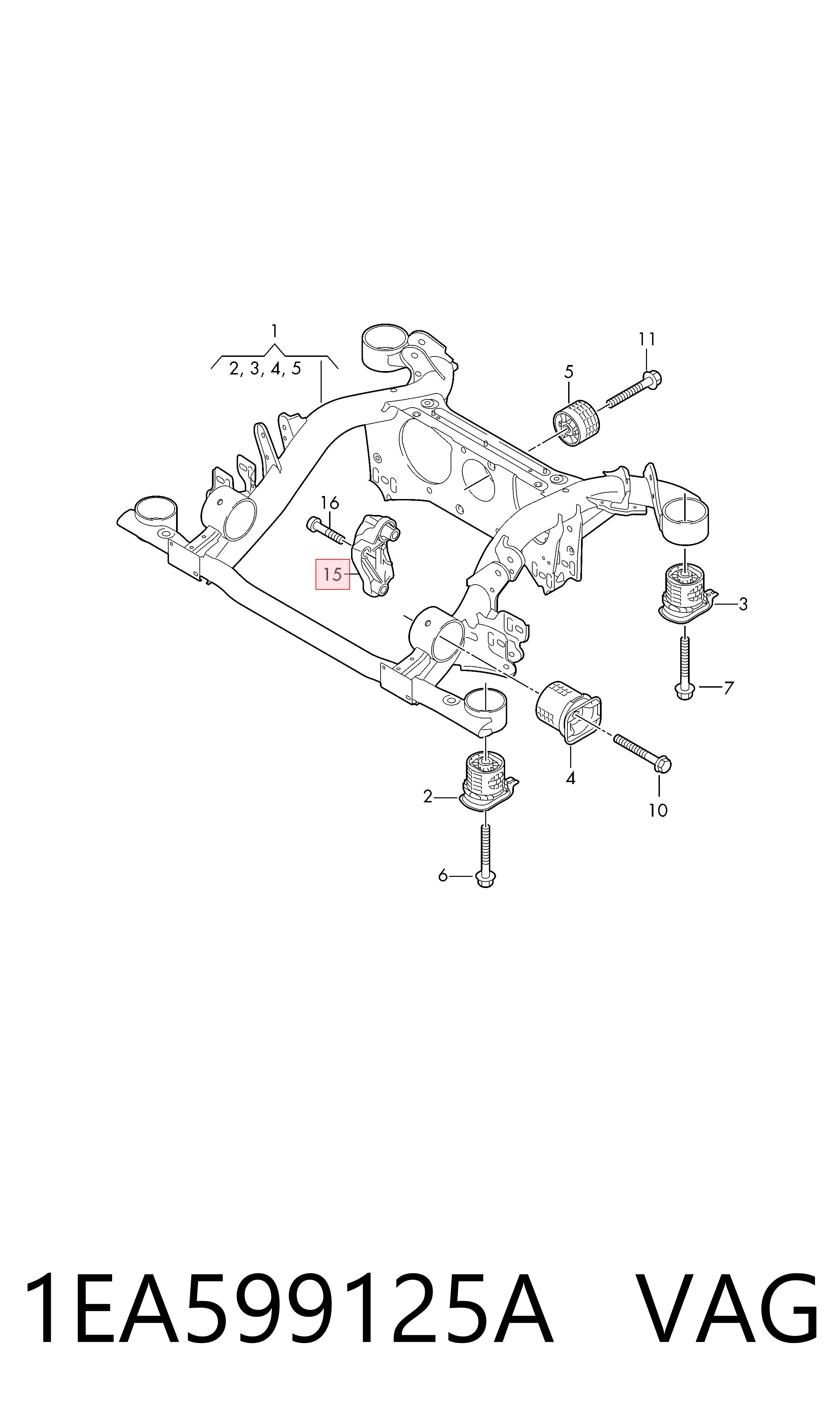 1EA599125A VAG 