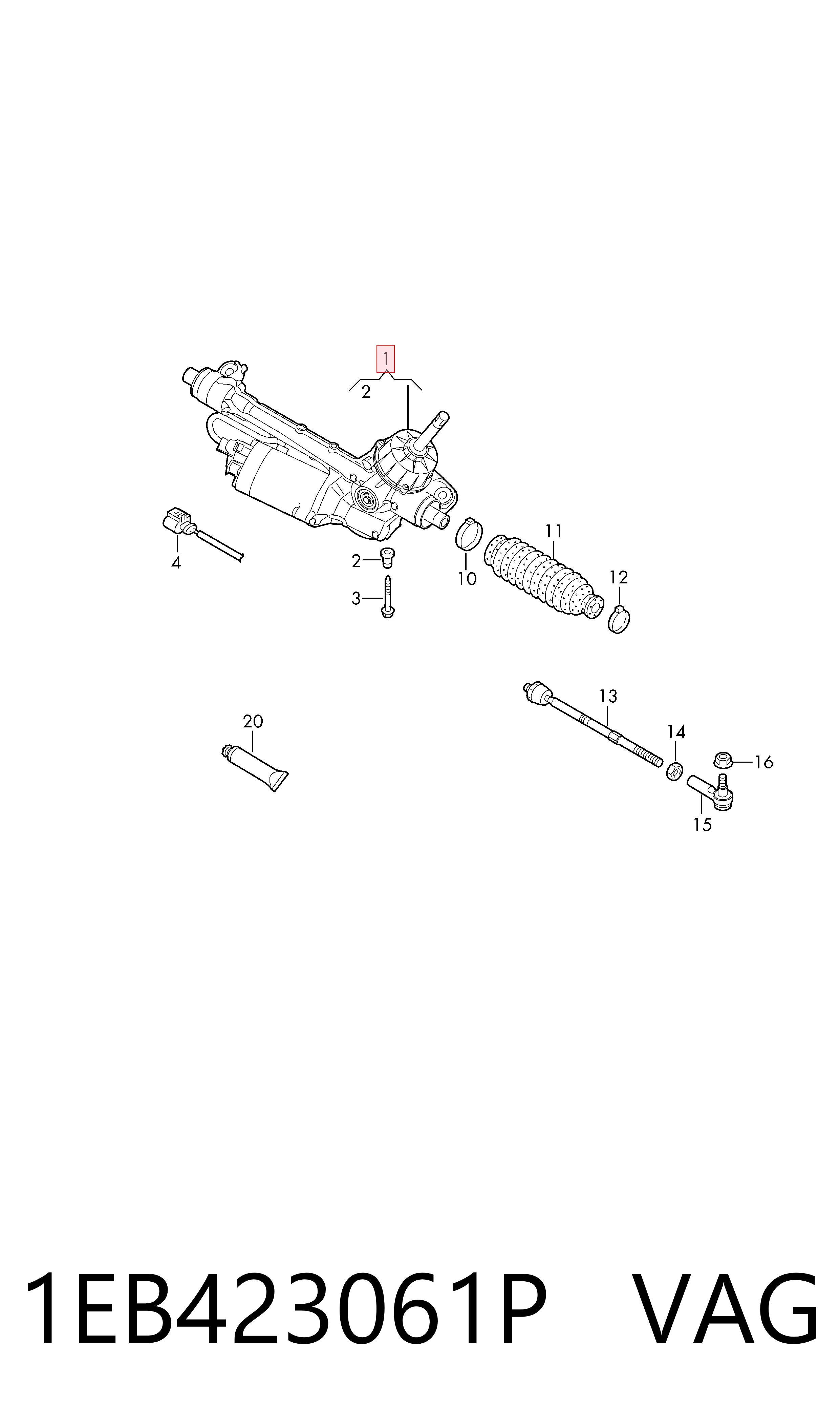 Реечный рулевой механизм KSP KSP02524 цена, от 613.03 USD