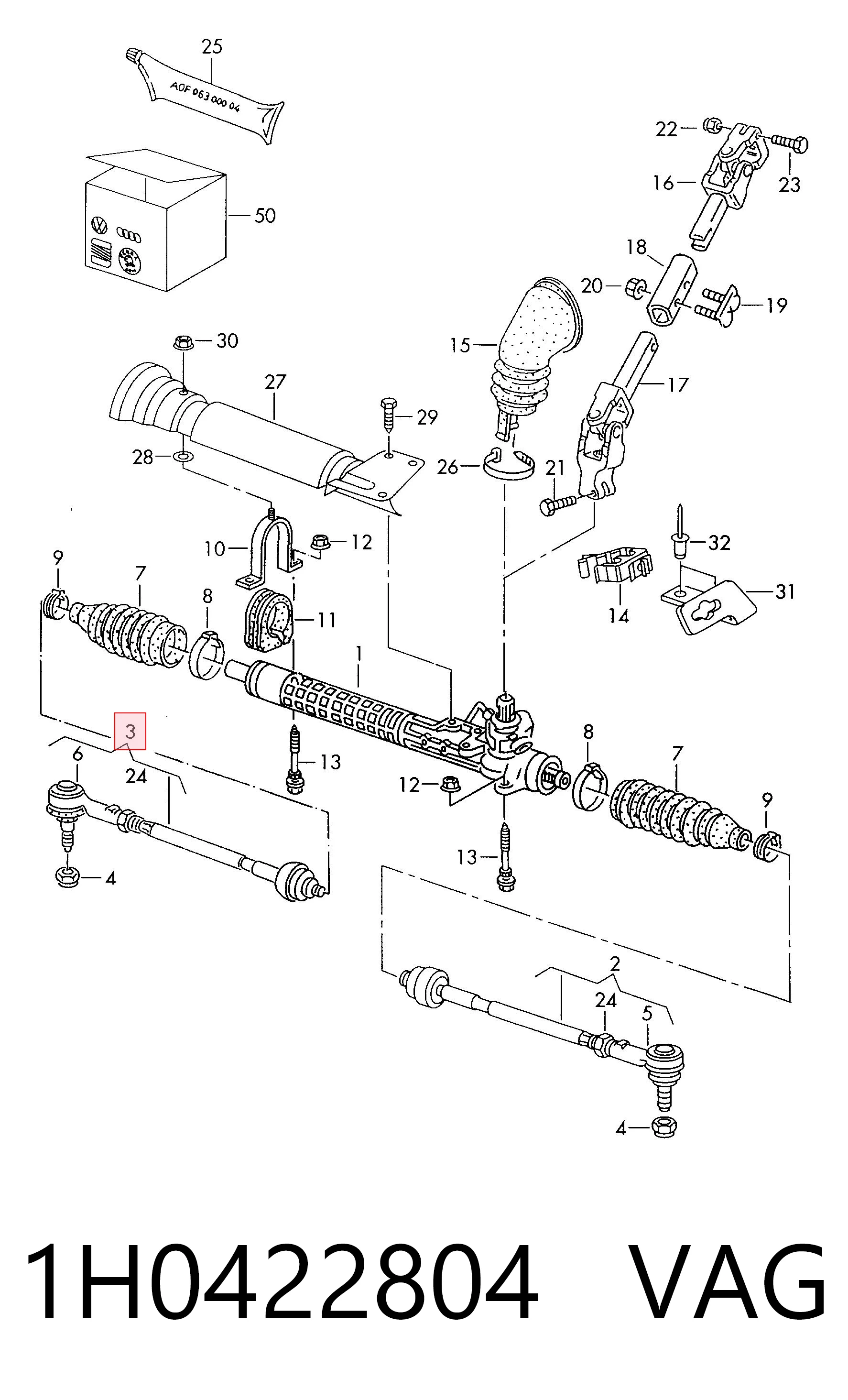Тяга рулевая в сборе, правая Polcar V515 цена, от 13.97 USD