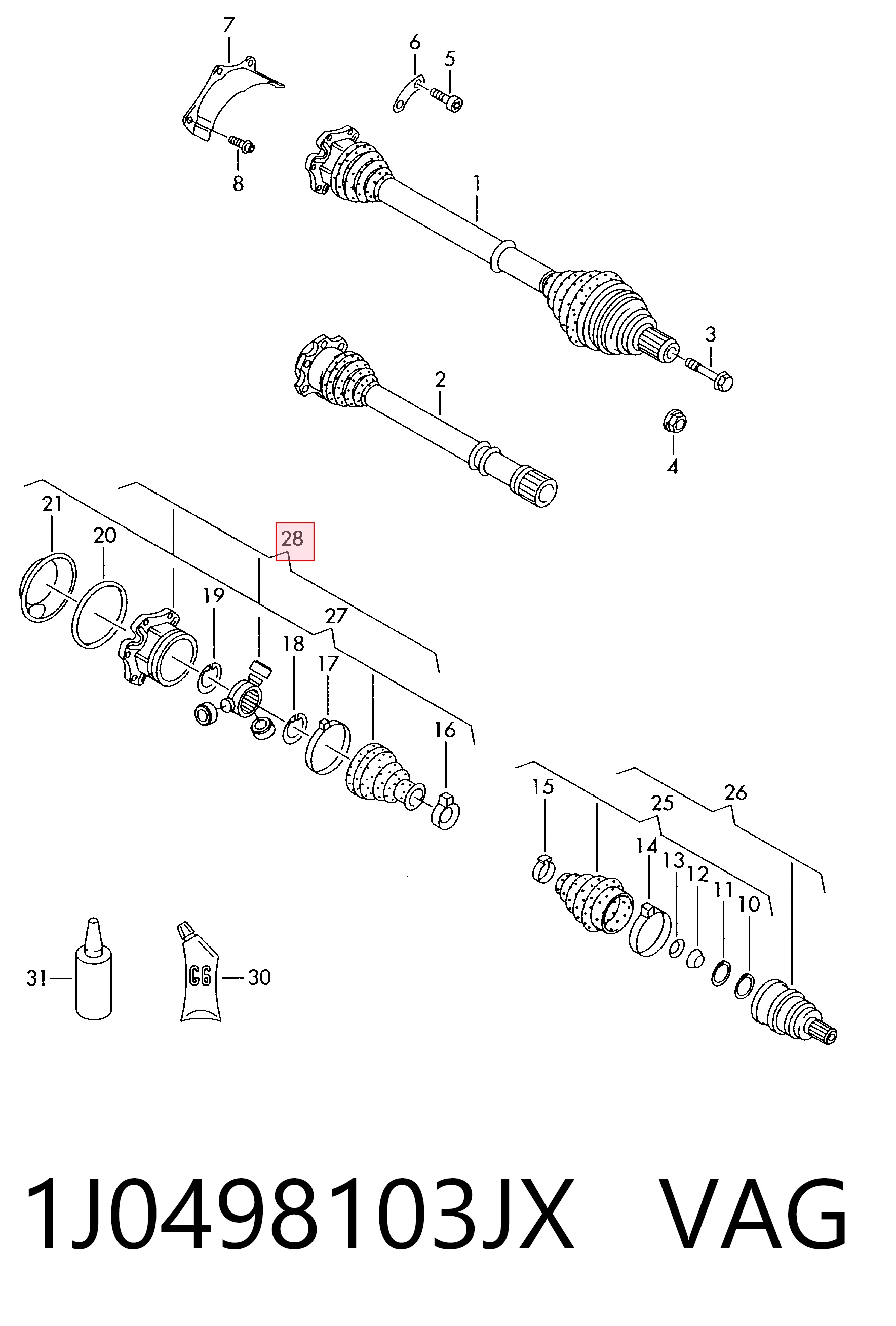 Внутренняя граната Posterparts BB7726