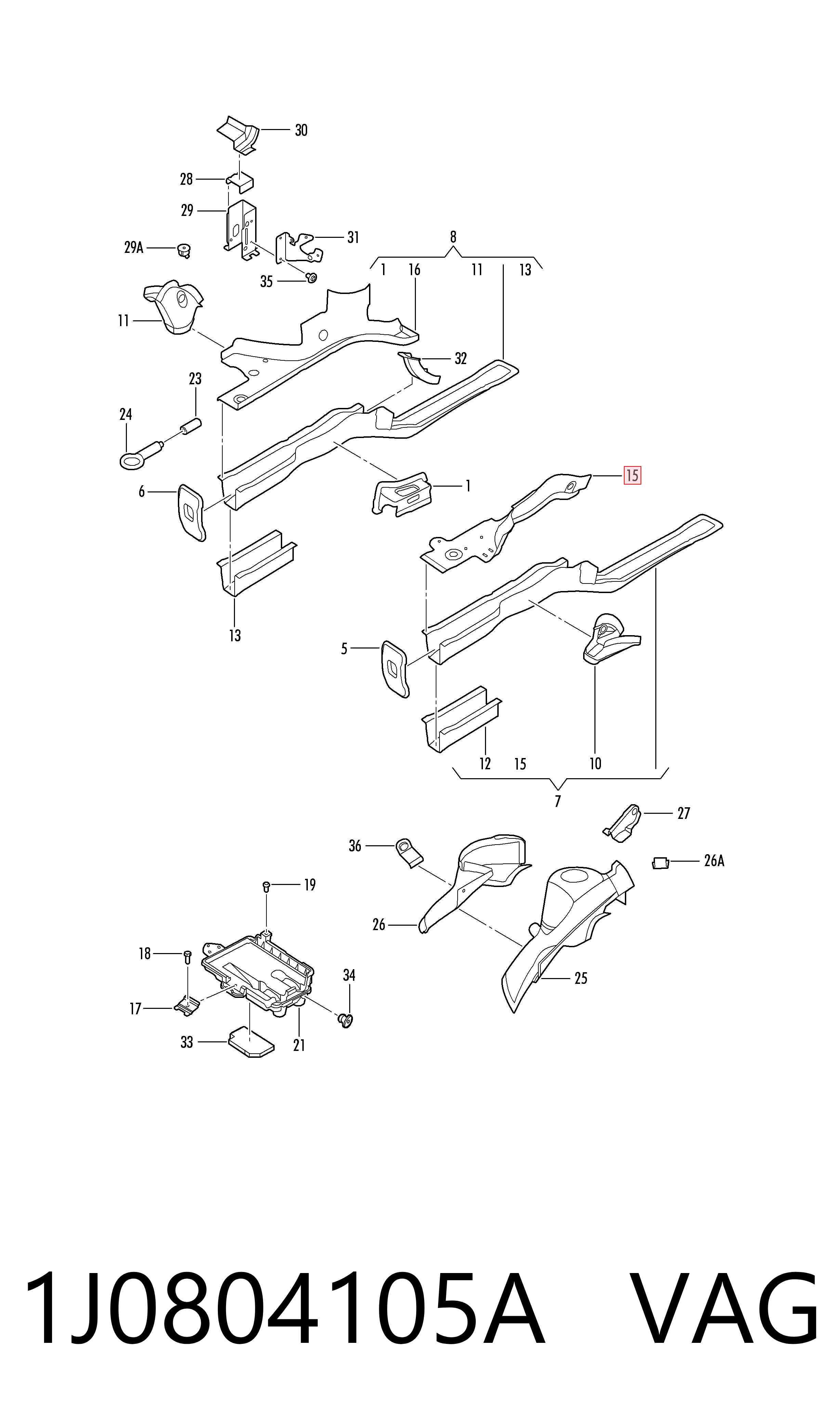 1J0804105A VAG