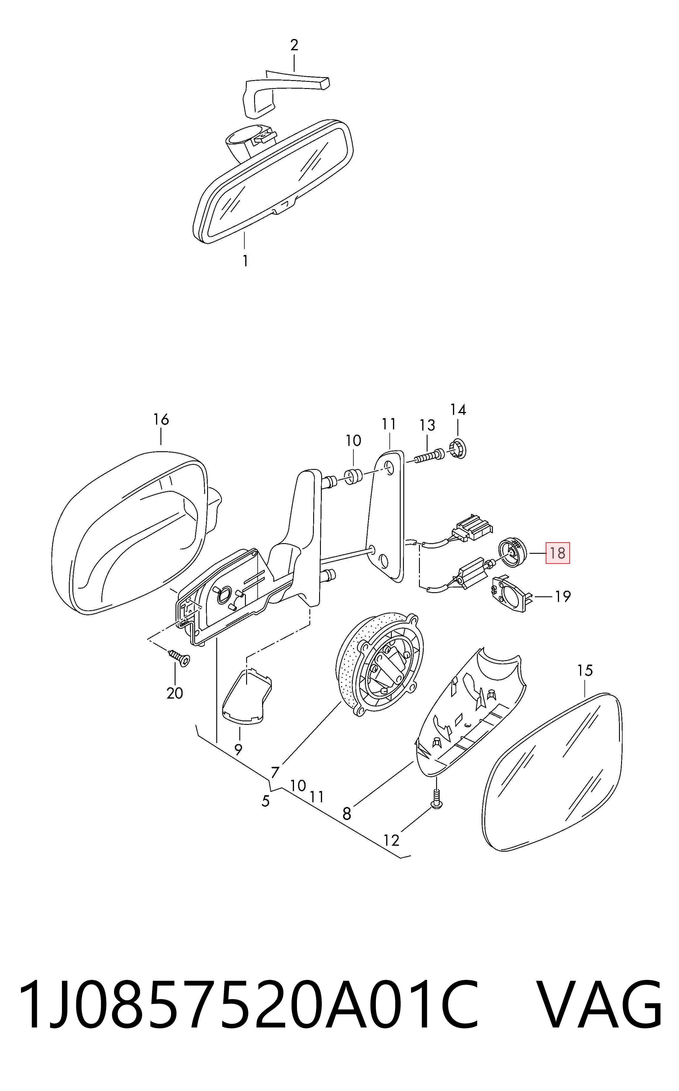 1J0857520A01C VAG 