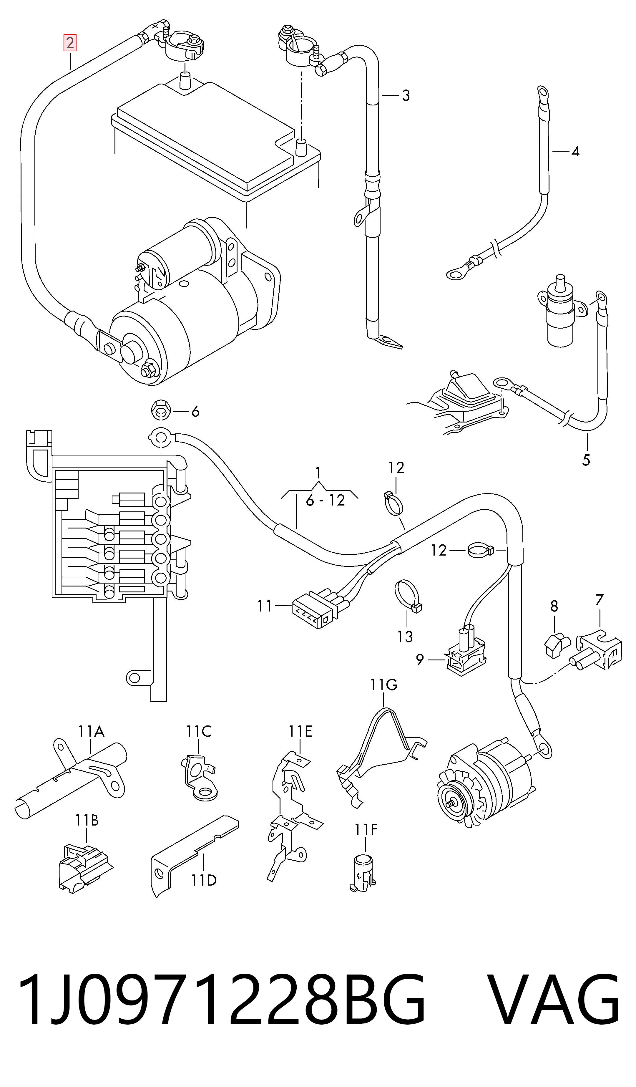 1J0971228BG VAG 