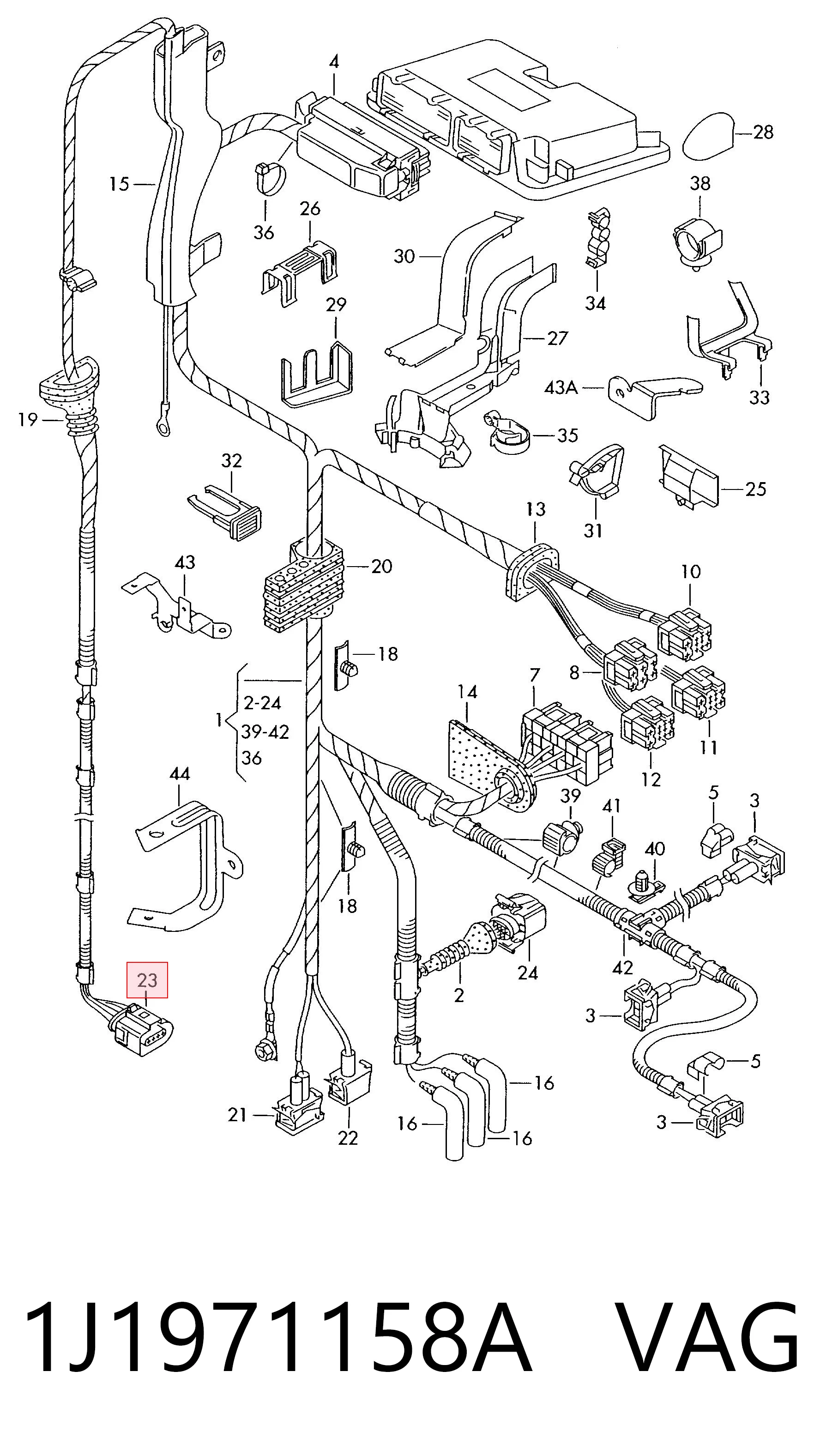 1J1971158A VAG 