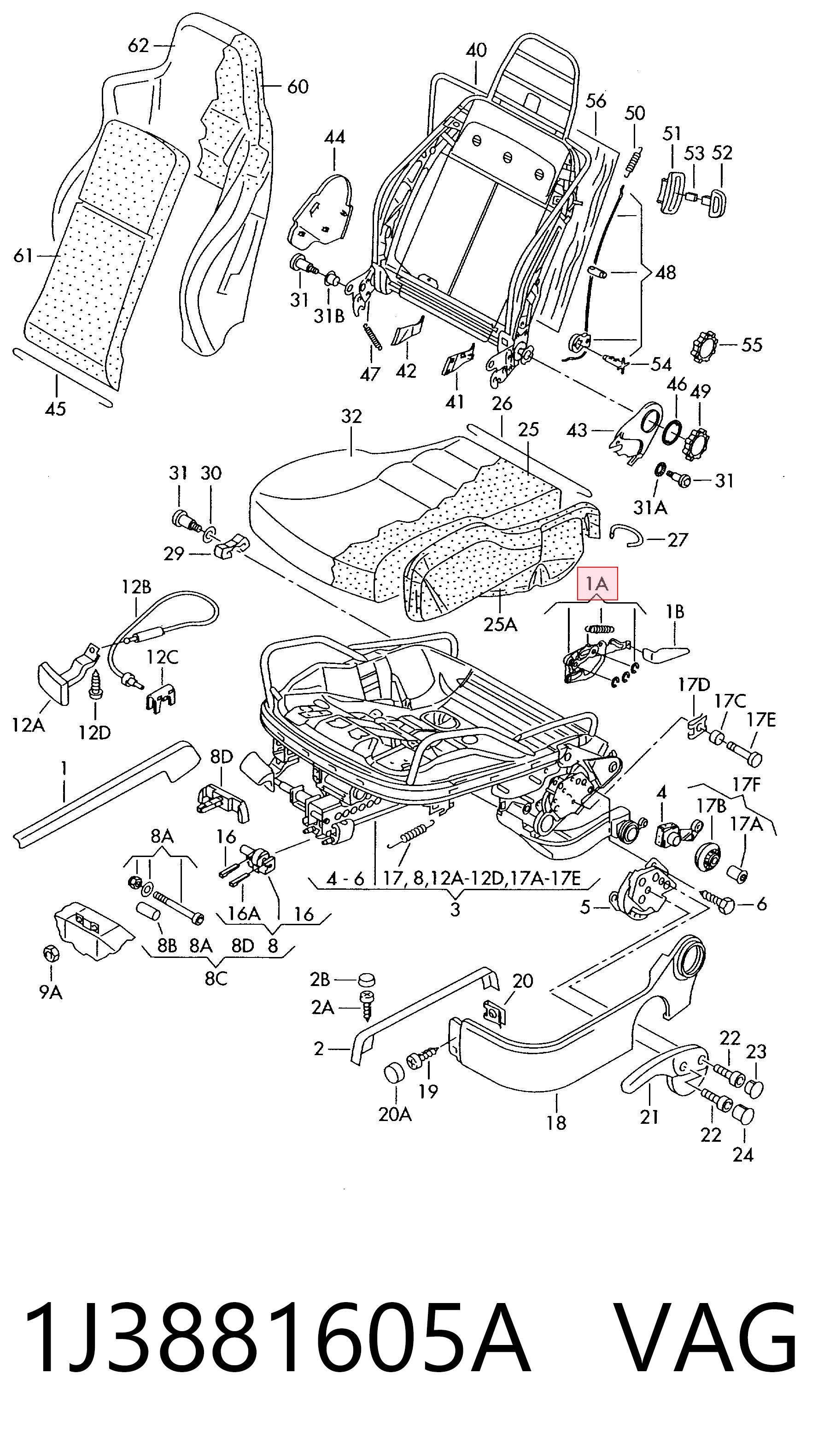 1J3881605A VAG 