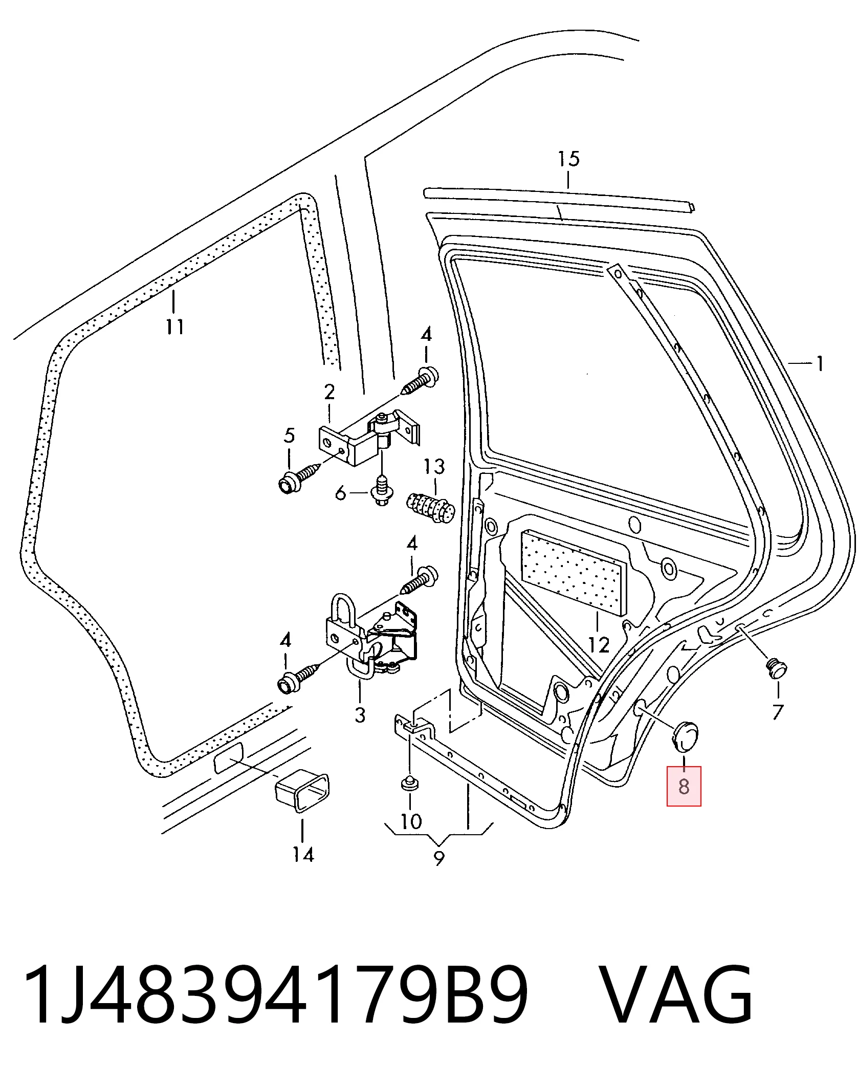 1J48394179B9 VAG