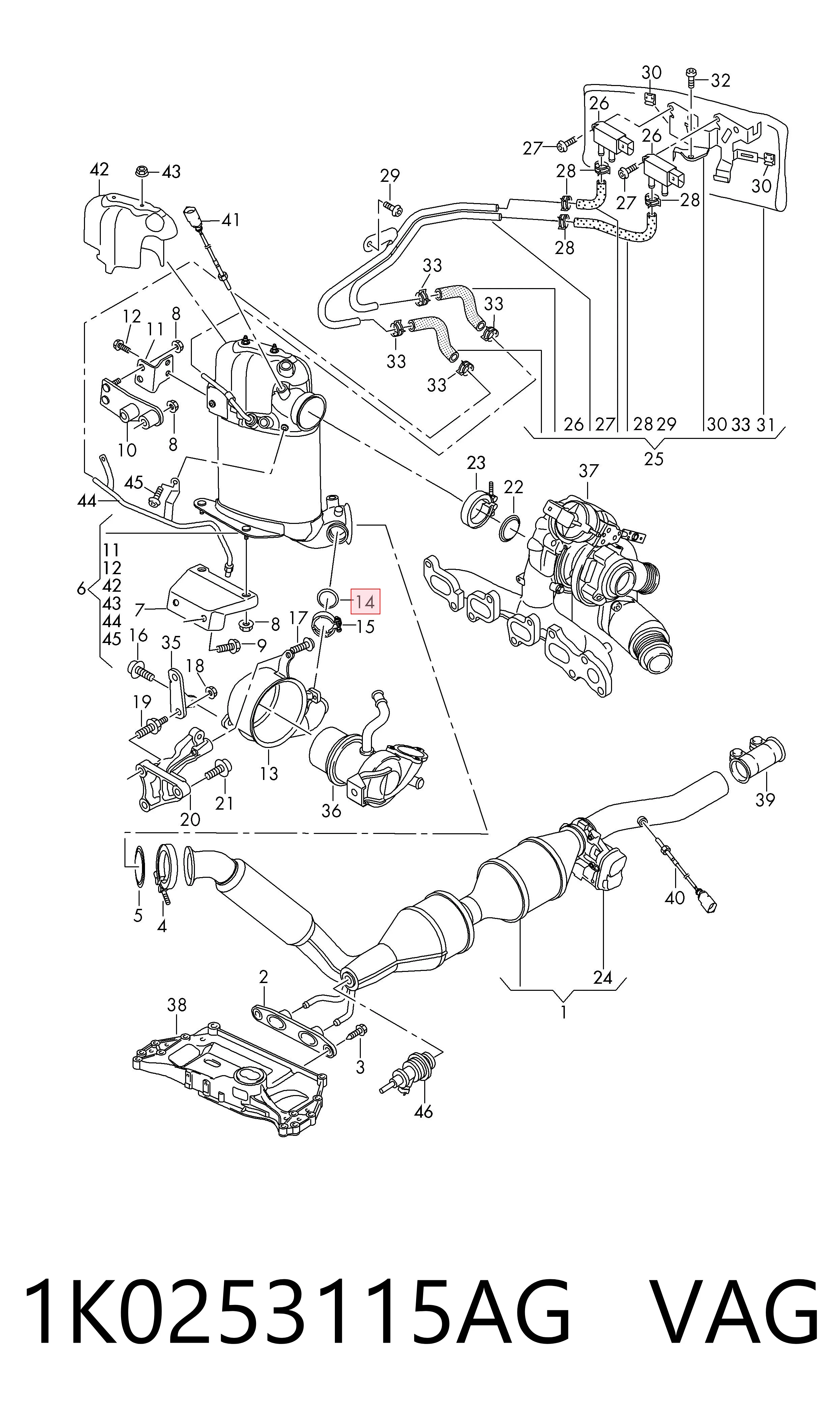 1K0253115AG VAG 