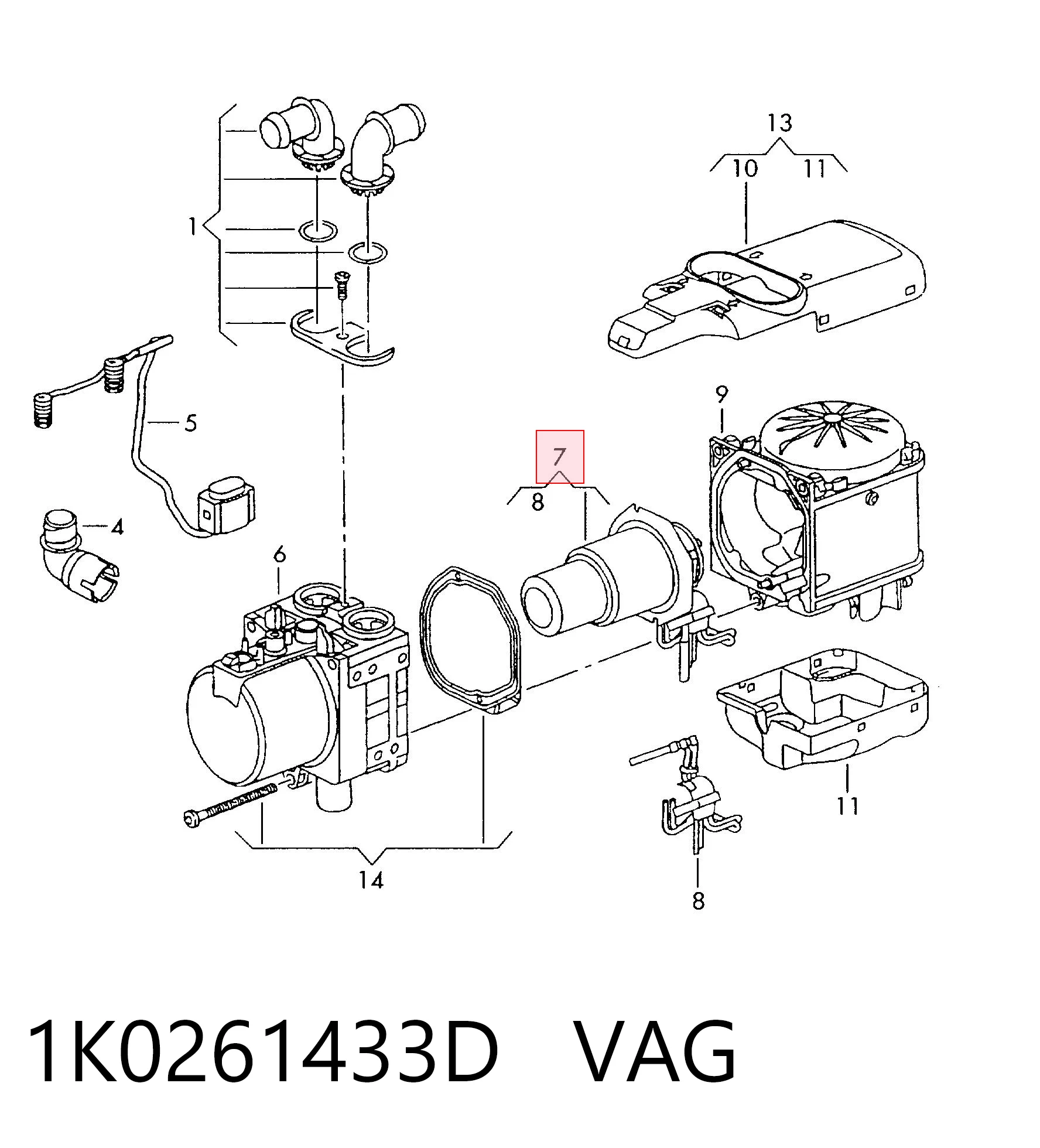 1K0261433D VAG 