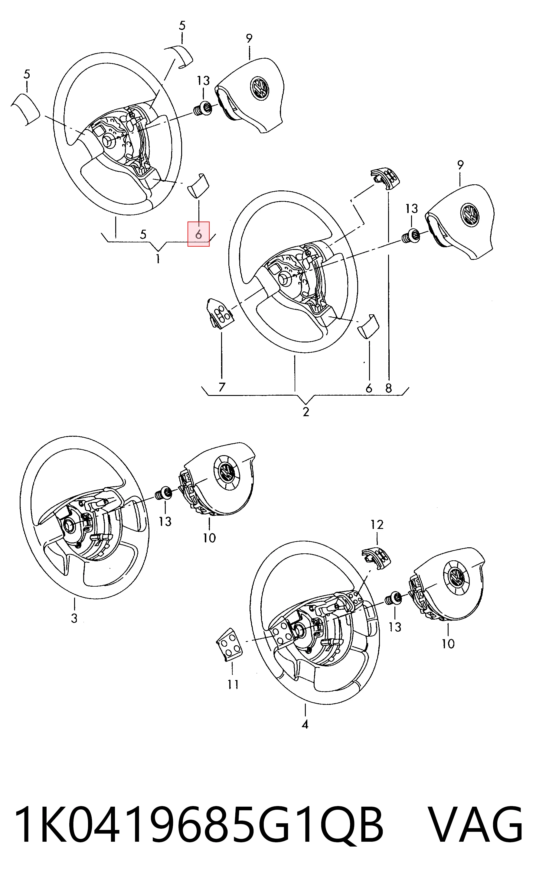 1K0419685G1QB VAG 