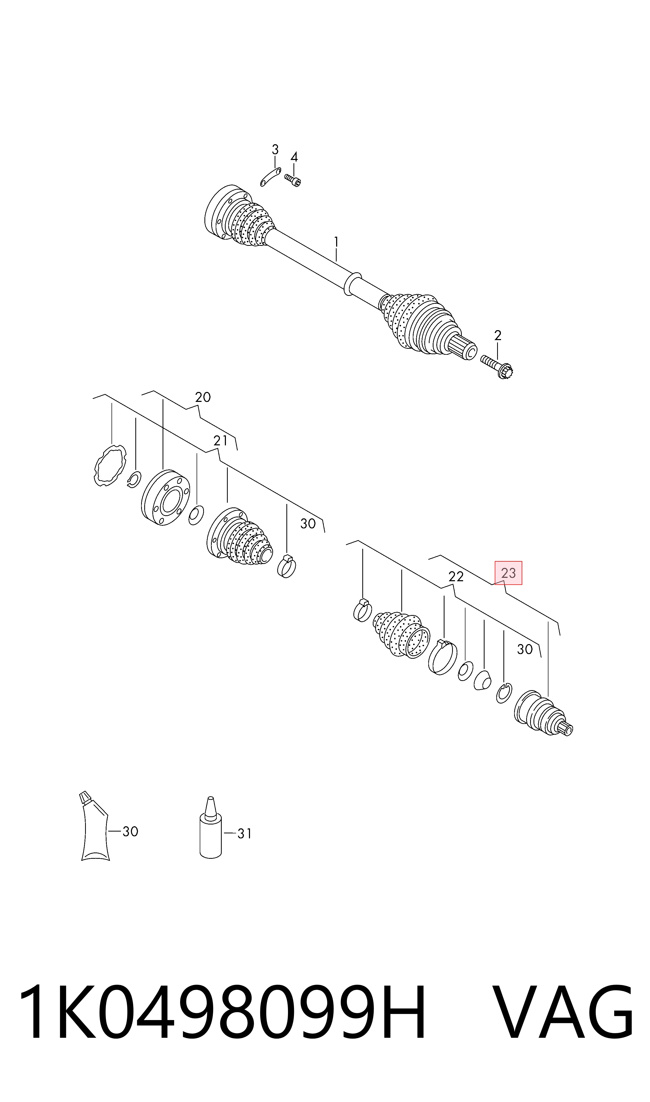 ШРУС наружный передний 0036510 GKN-Spidan