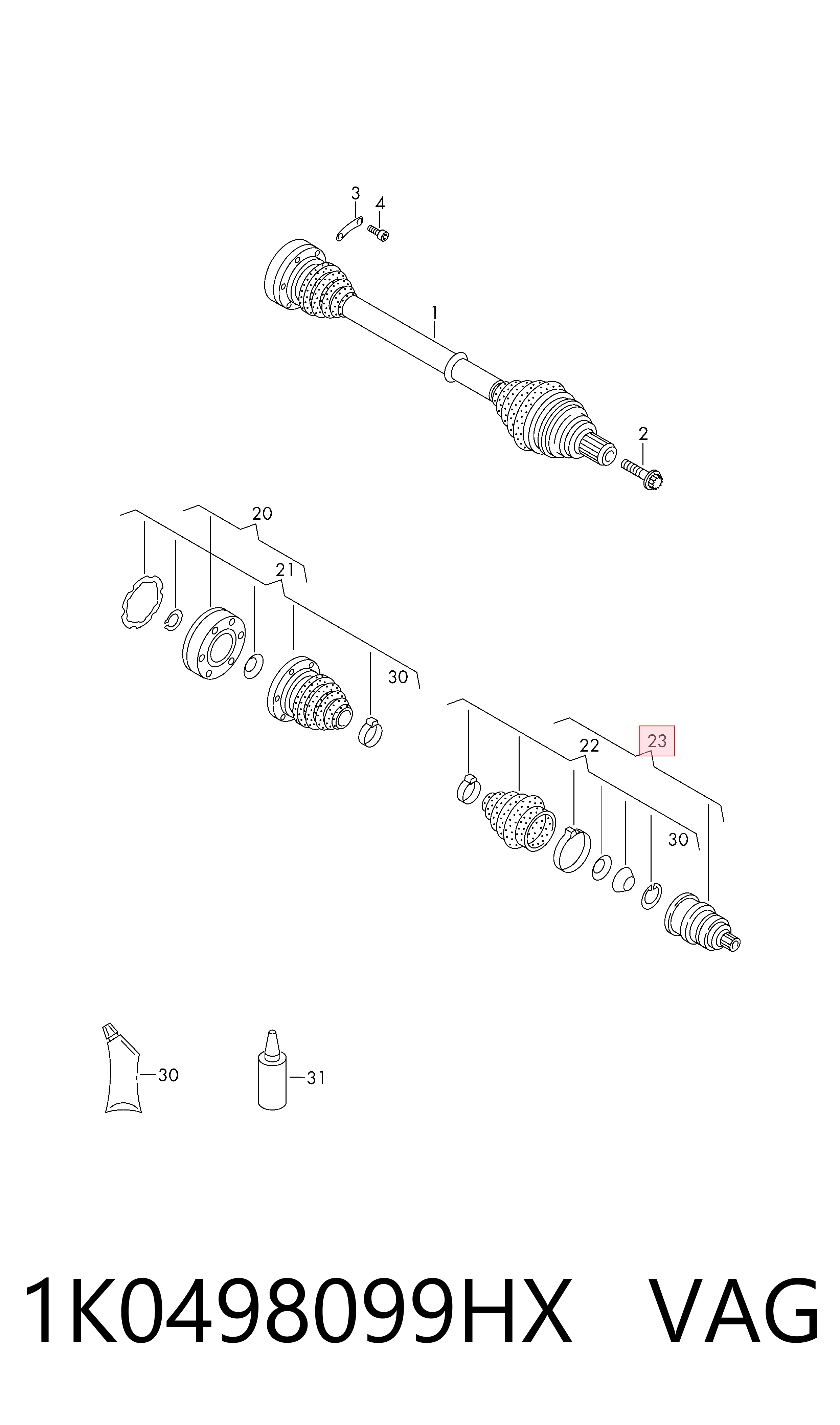 ШРУС наружный GKN-Spidan 0036510