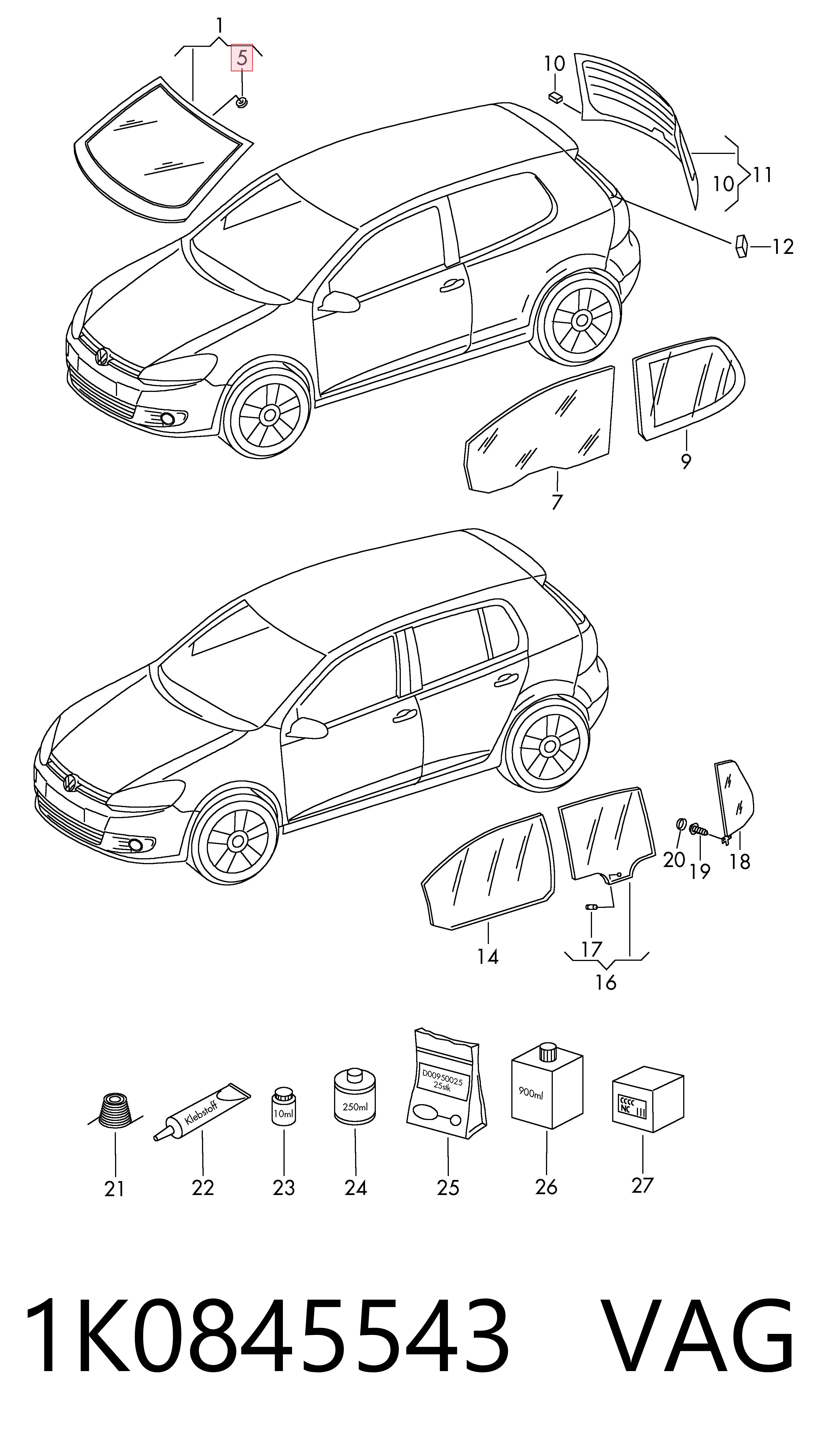 1K0845543 VAG 