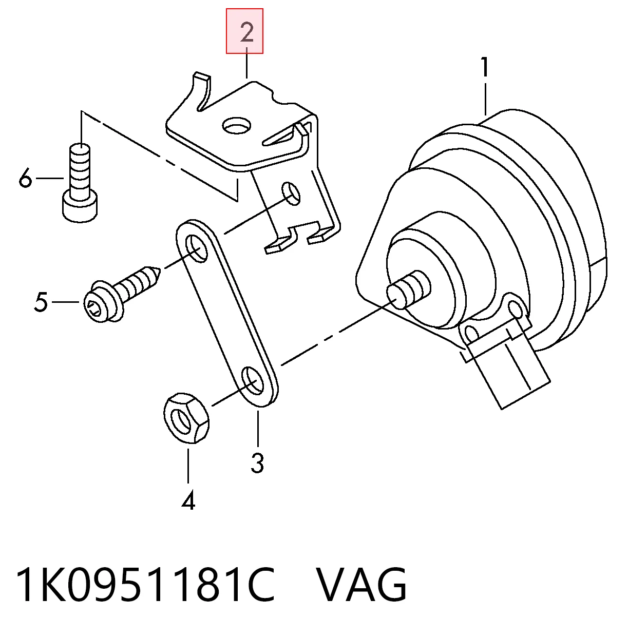 1K0951181C VAG 