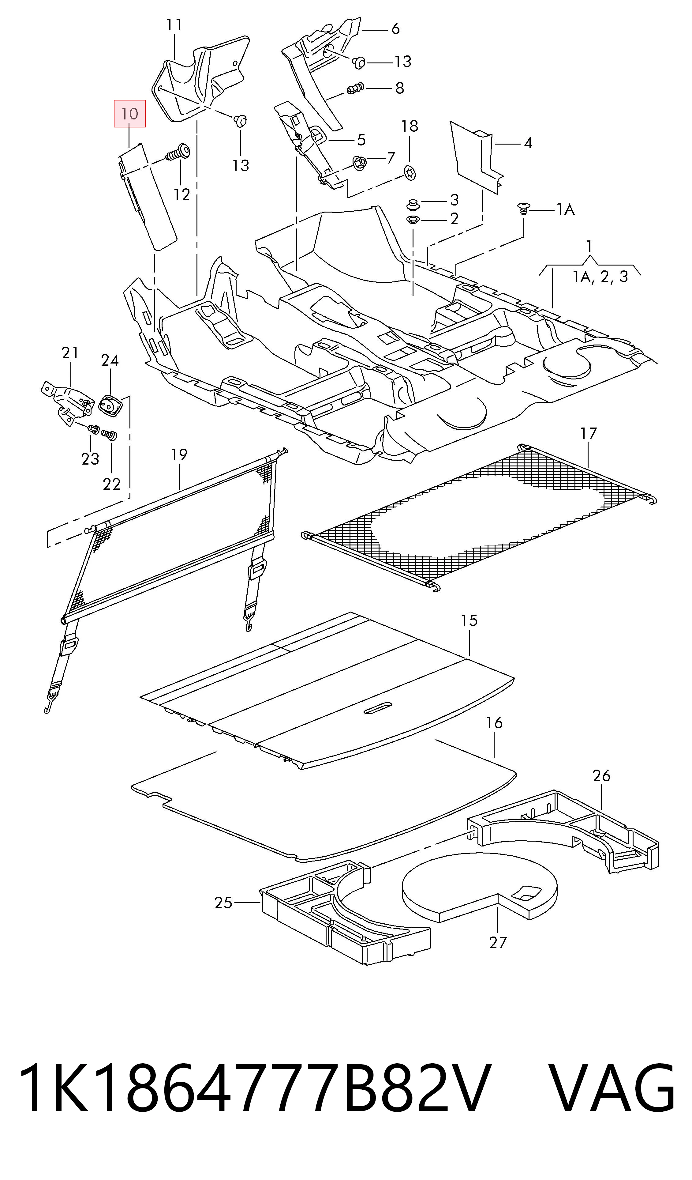 1K1864777B82V VAG 