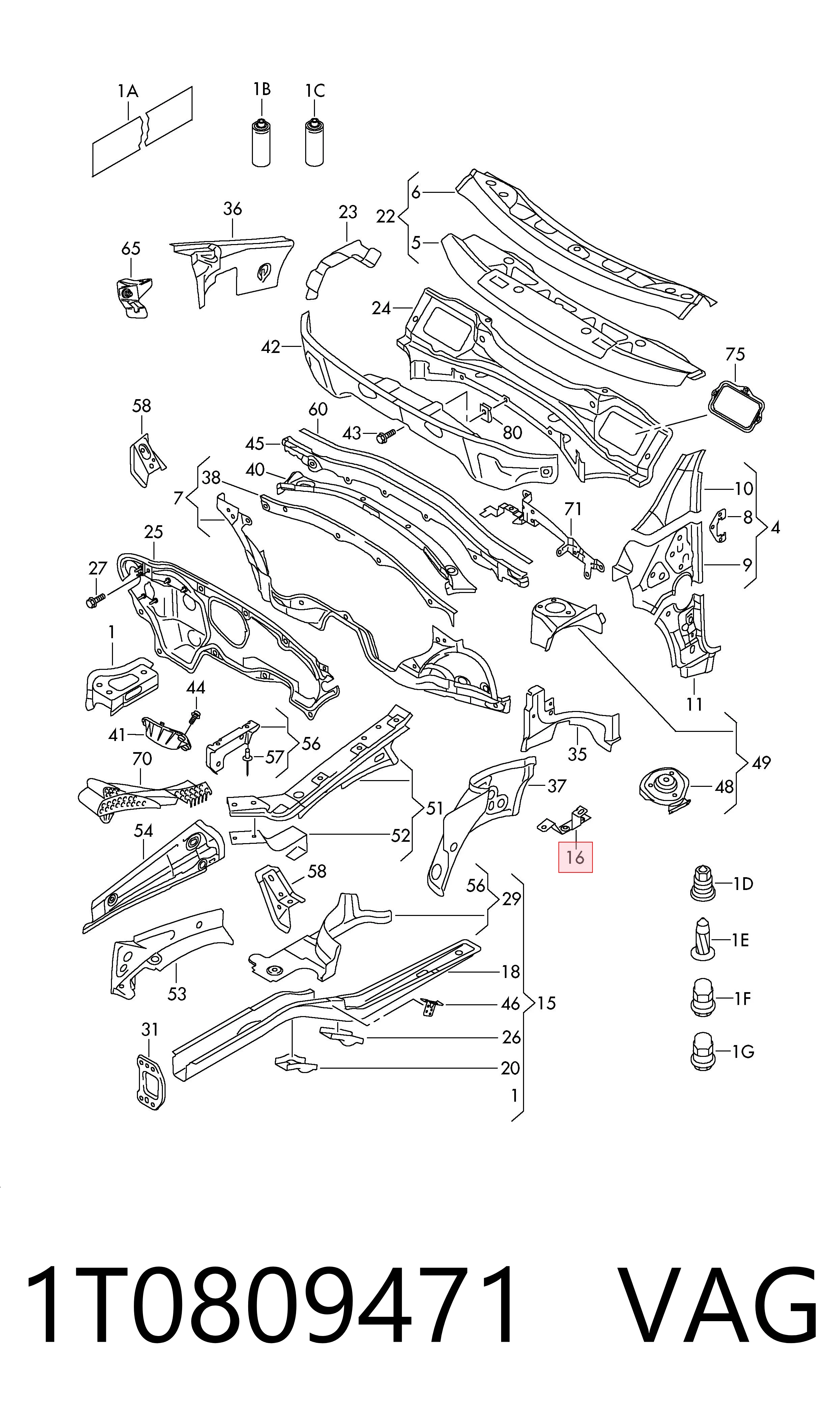 1T0809471 VAG 