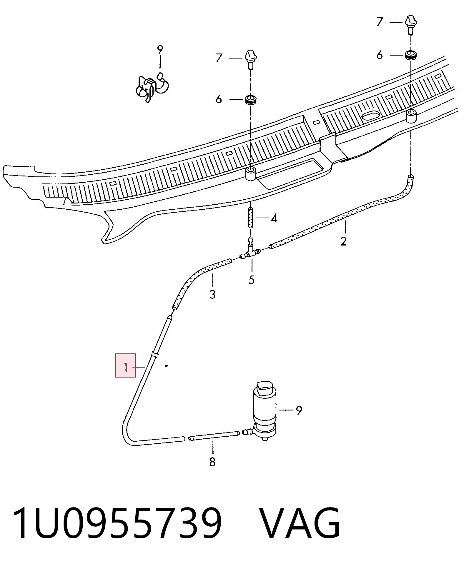 1U0955739 VAG 