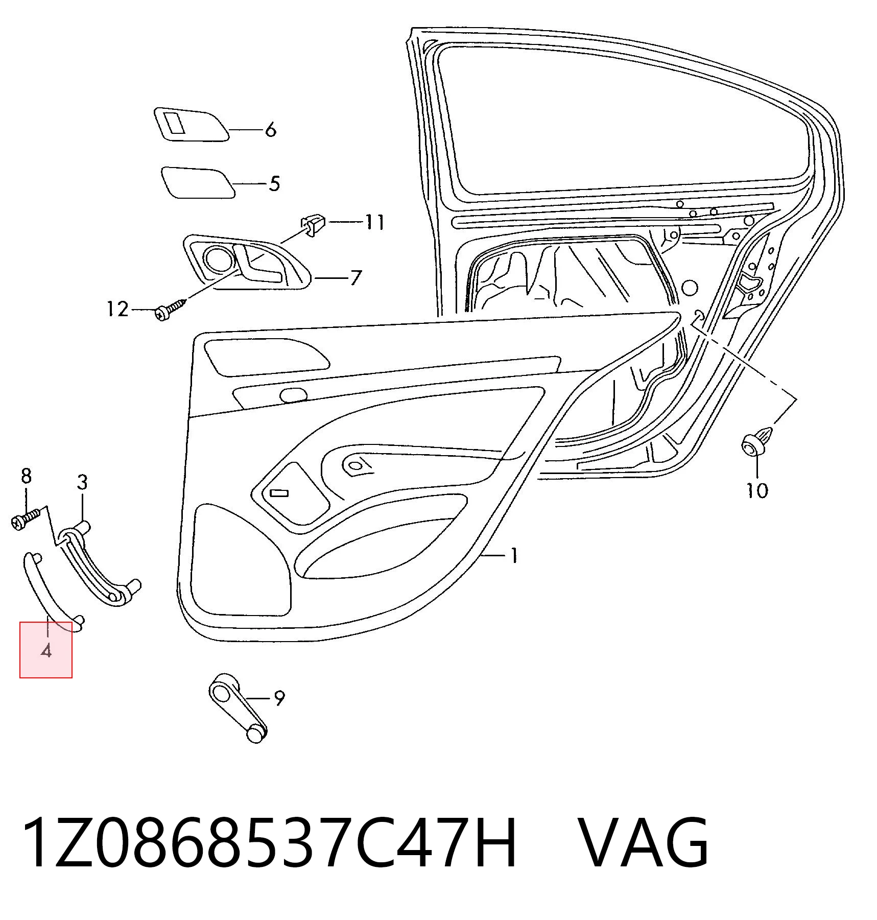 1Z0868537C47H VAG 